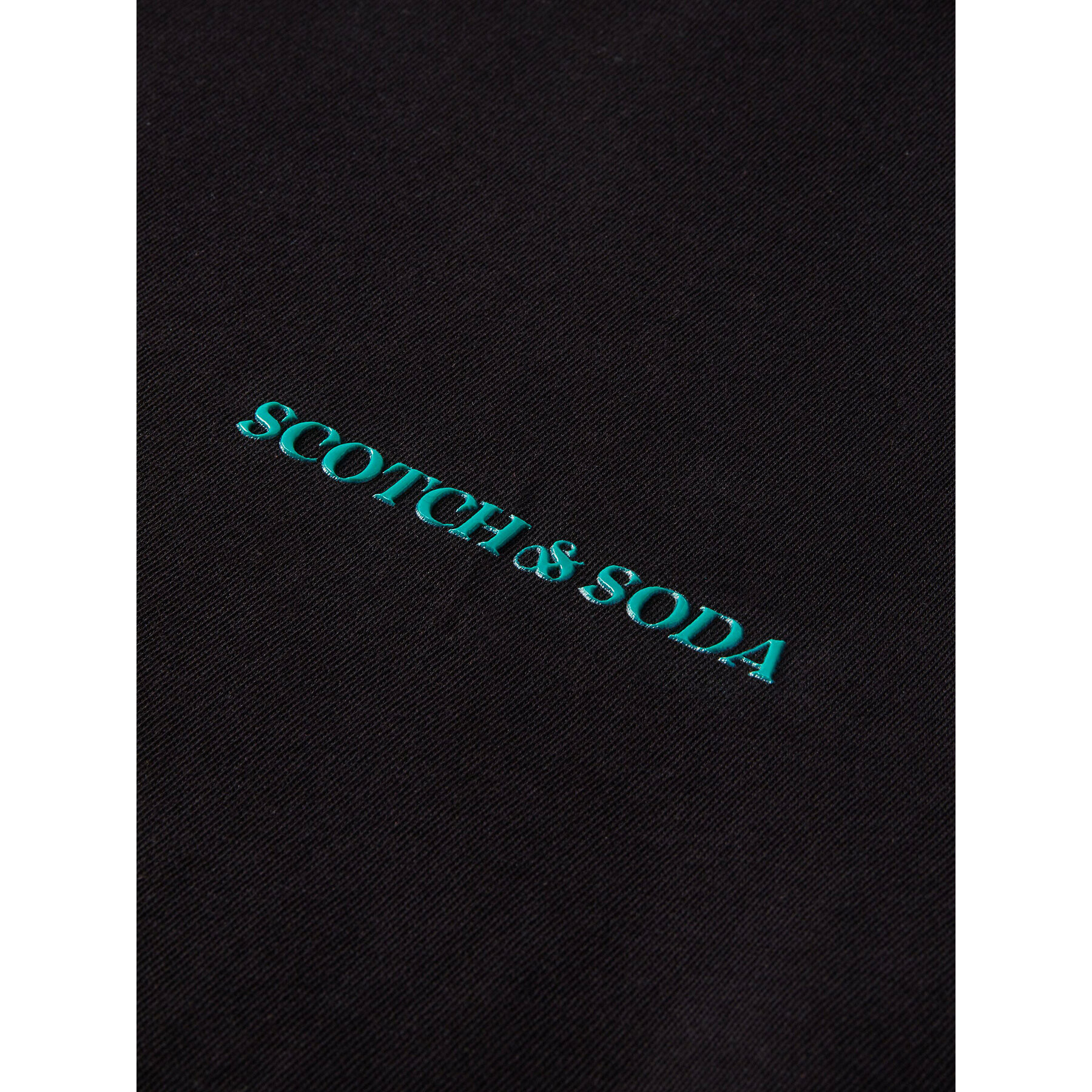 Scotch & Soda Тишърт Unisex 167331 Черен Regular Fit - Pepit.bg