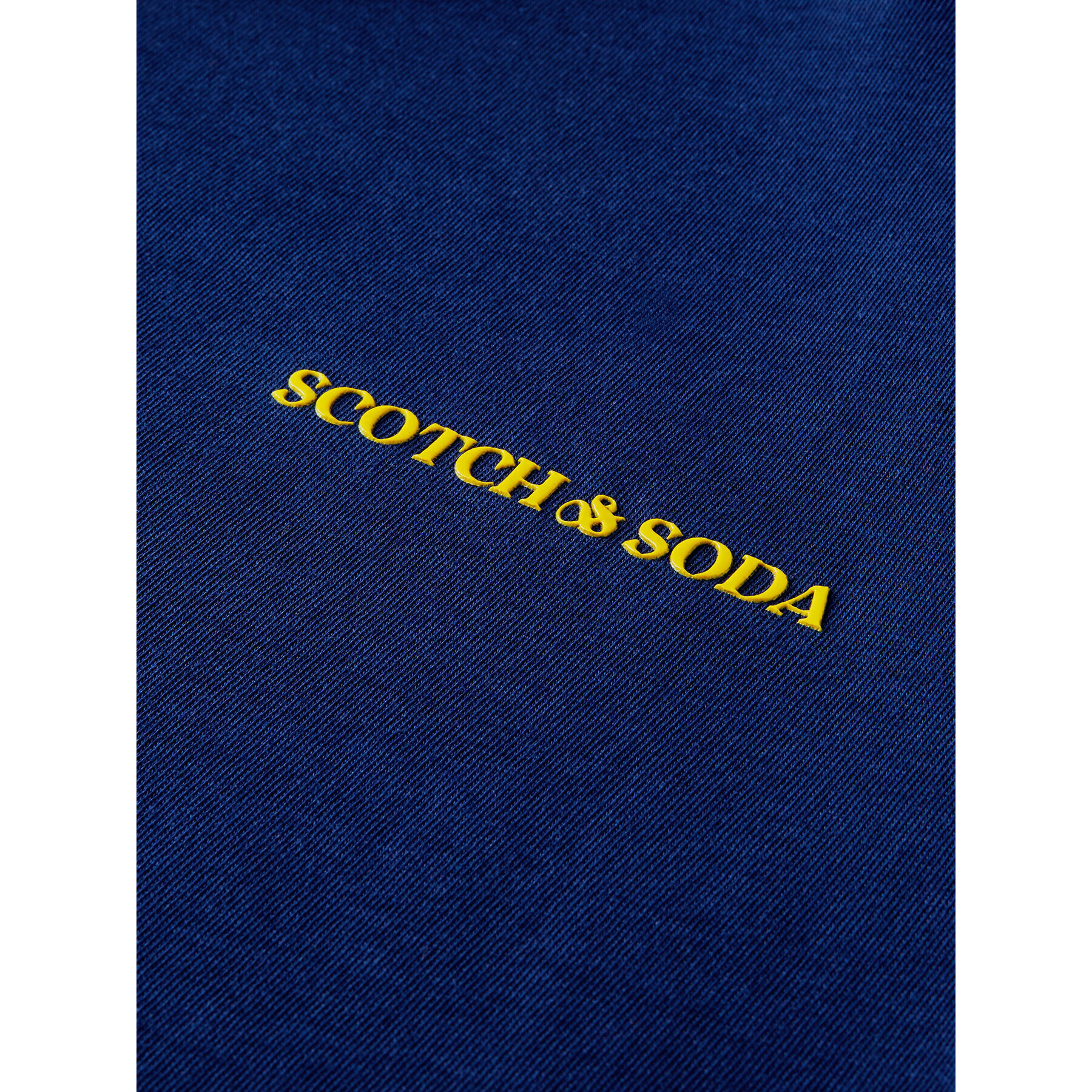 Scotch & Soda Тишърт Unisex 167331 Тъмносин Regular Fit - Pepit.bg