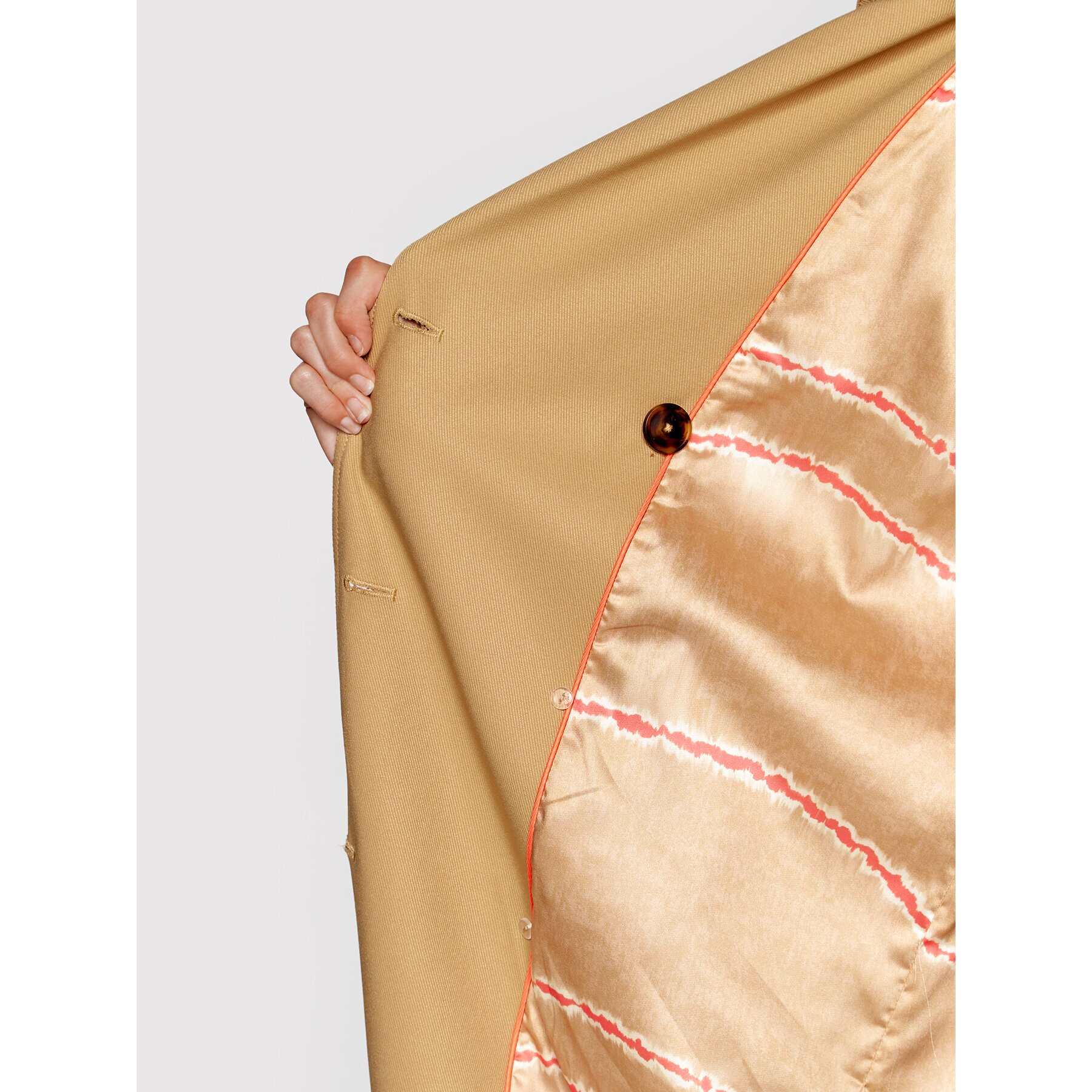 Scotch & Soda Тренч 167010 Бежов Regular Fit - Pepit.bg