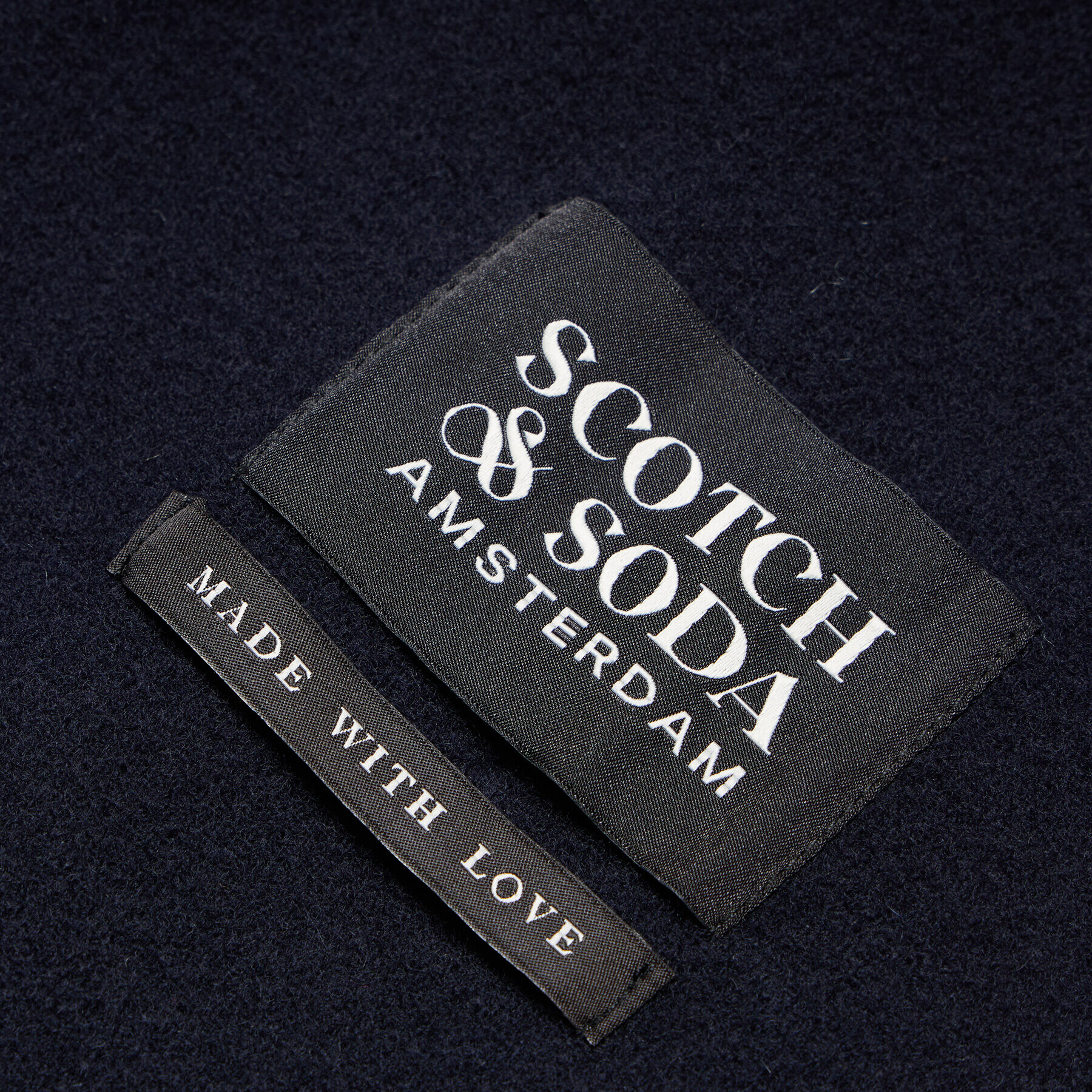 Scotch & Soda Зимен шал 169440 Тъмносин - Pepit.bg