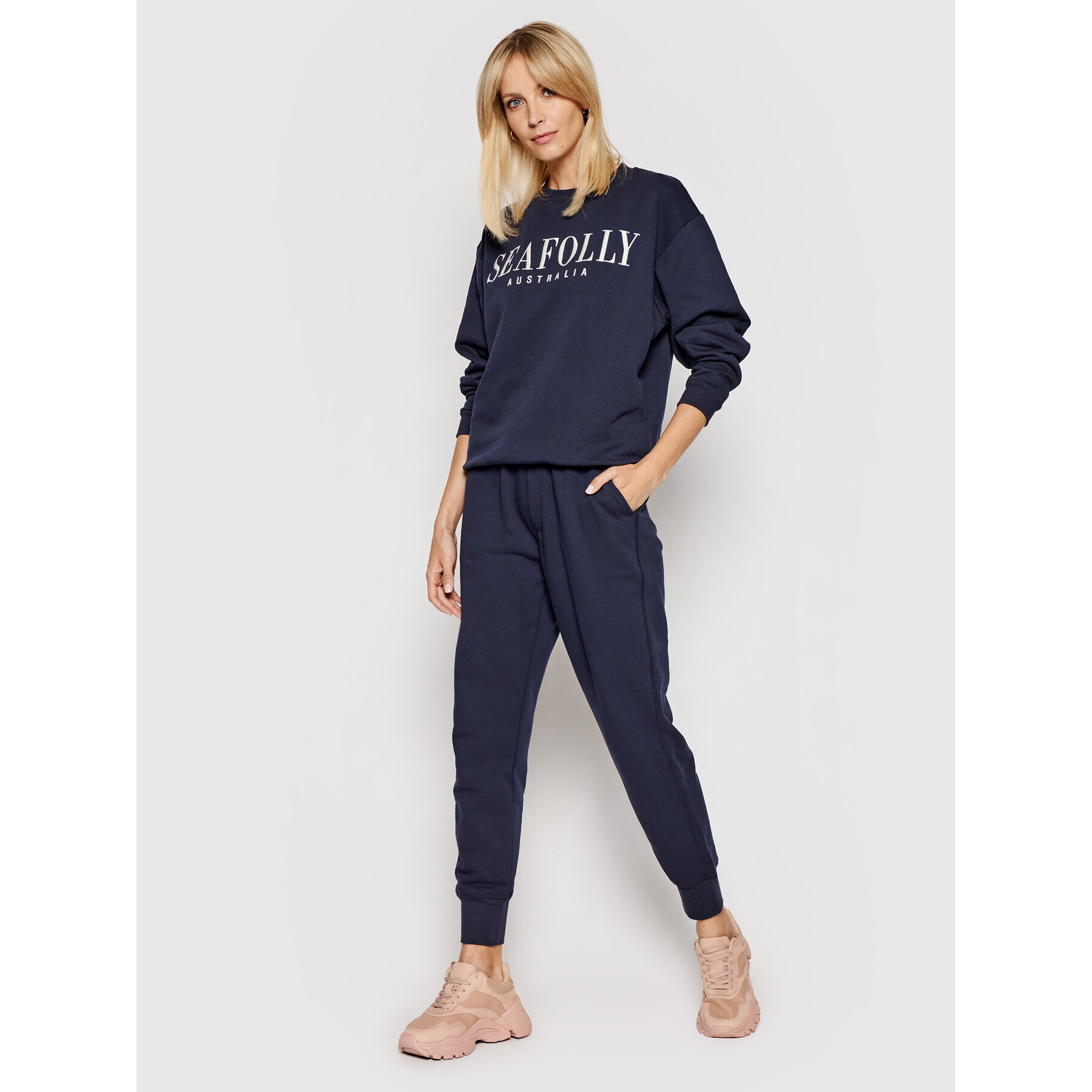 Seafolly Долнище анцуг Leisure 54566 Тъмносин Regular Fit - Pepit.bg