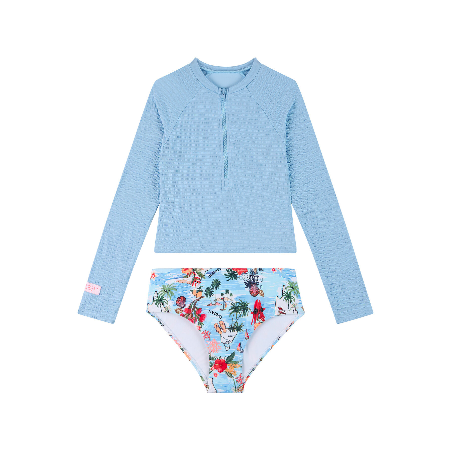 Seafolly Бански костюм 27205 Син - Pepit.bg