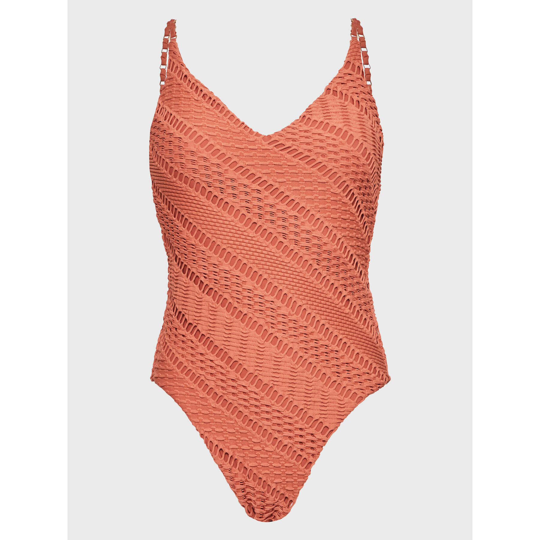 Seafolly Бански костюм Marrakesh 11071-911 Кафяв - Pepit.bg