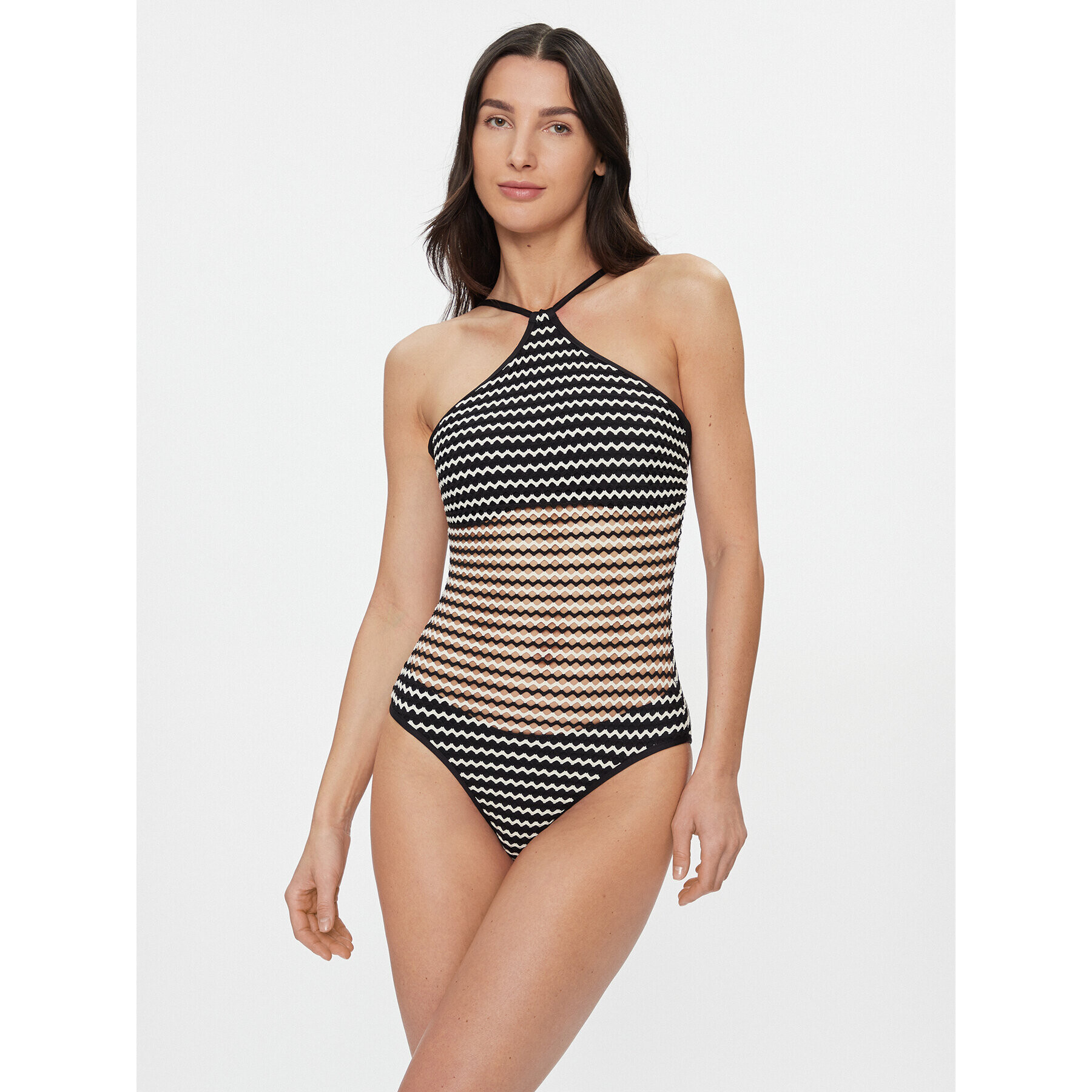 Seafolly Бански костюм Mesh Effect 11084DD102 Цветен - Pepit.bg