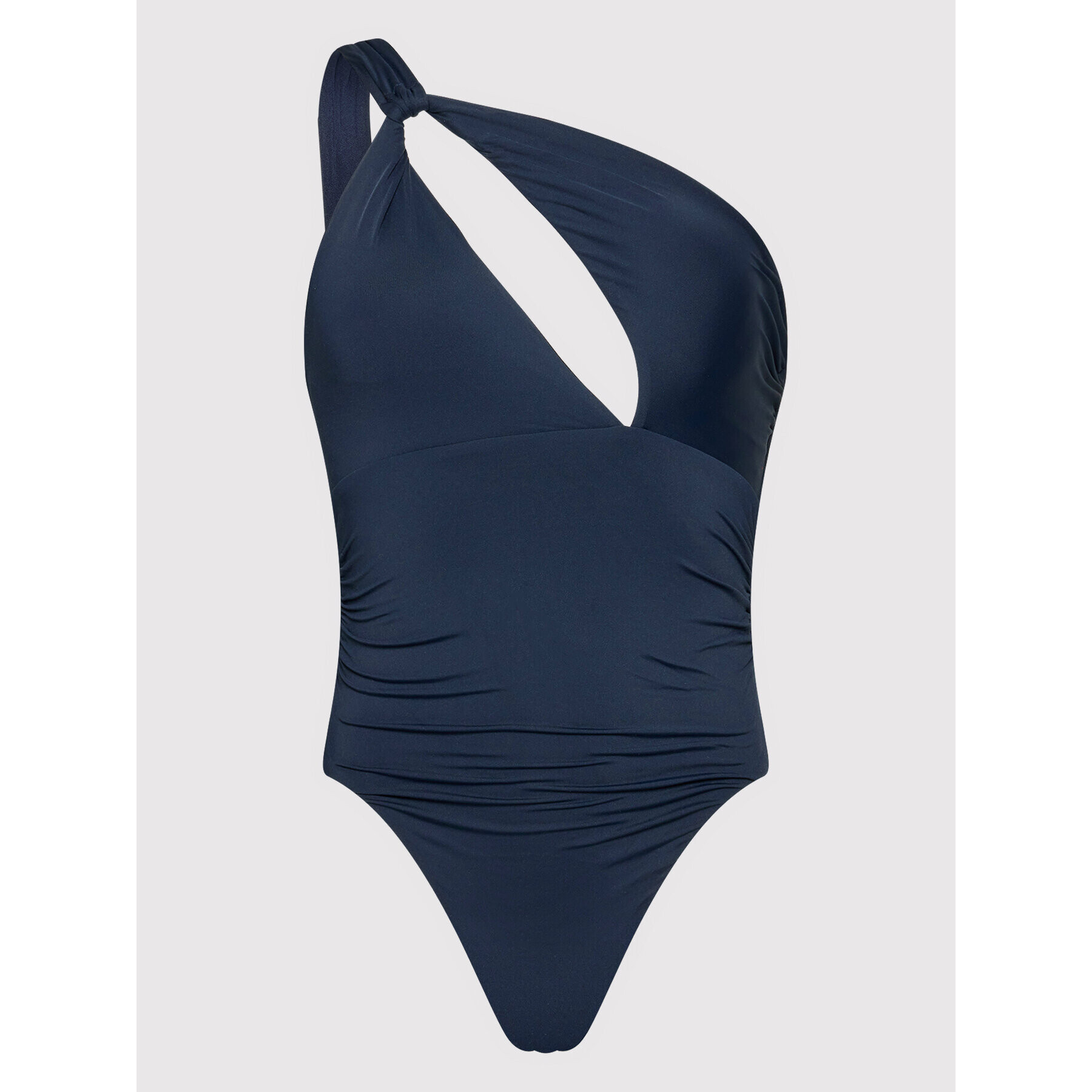 Seafolly Бански костюм One Shoulder 10887-942 Тъмносин - Pepit.bg