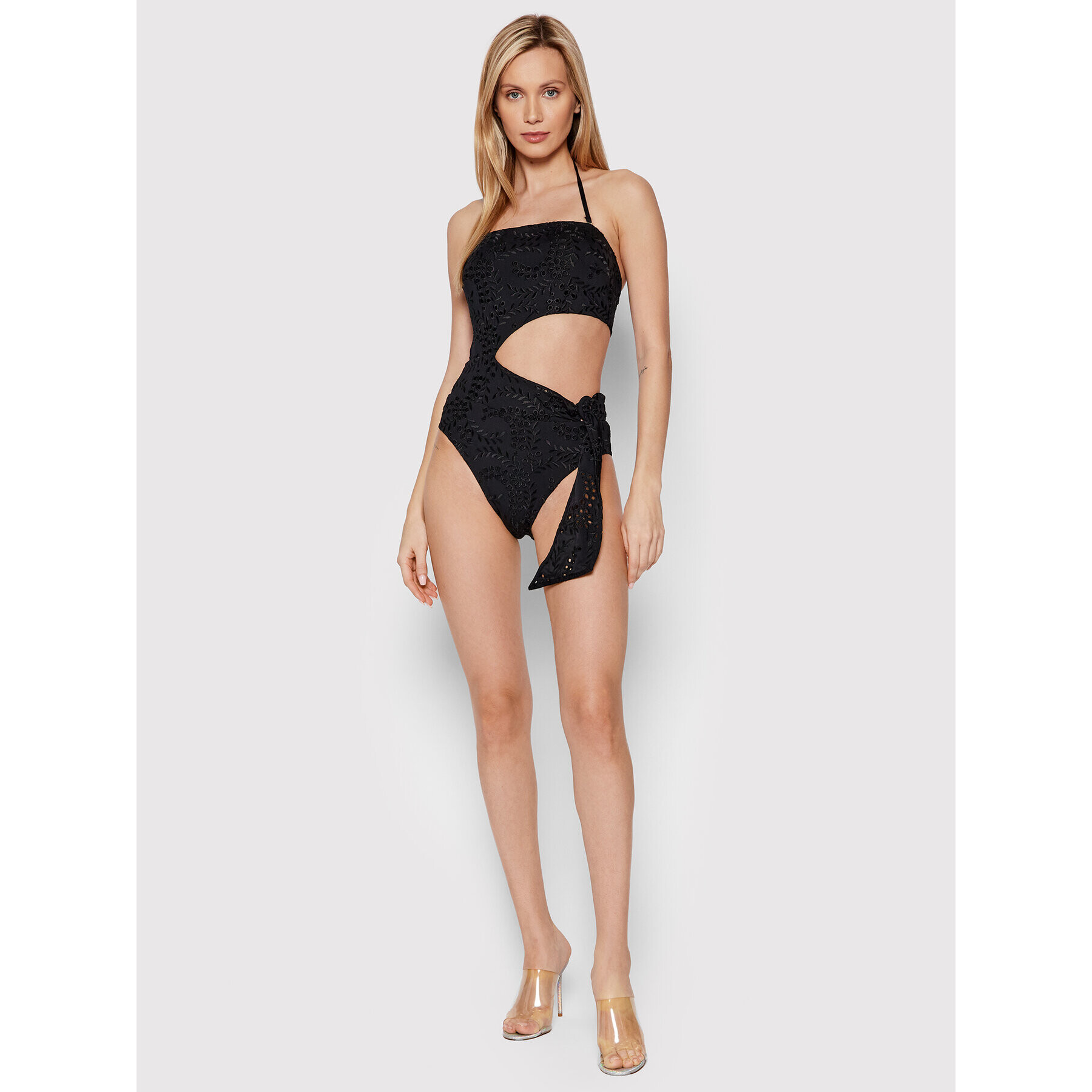 Seafolly Бански костюм Costa Bella 10981-922 Черен - Pepit.bg