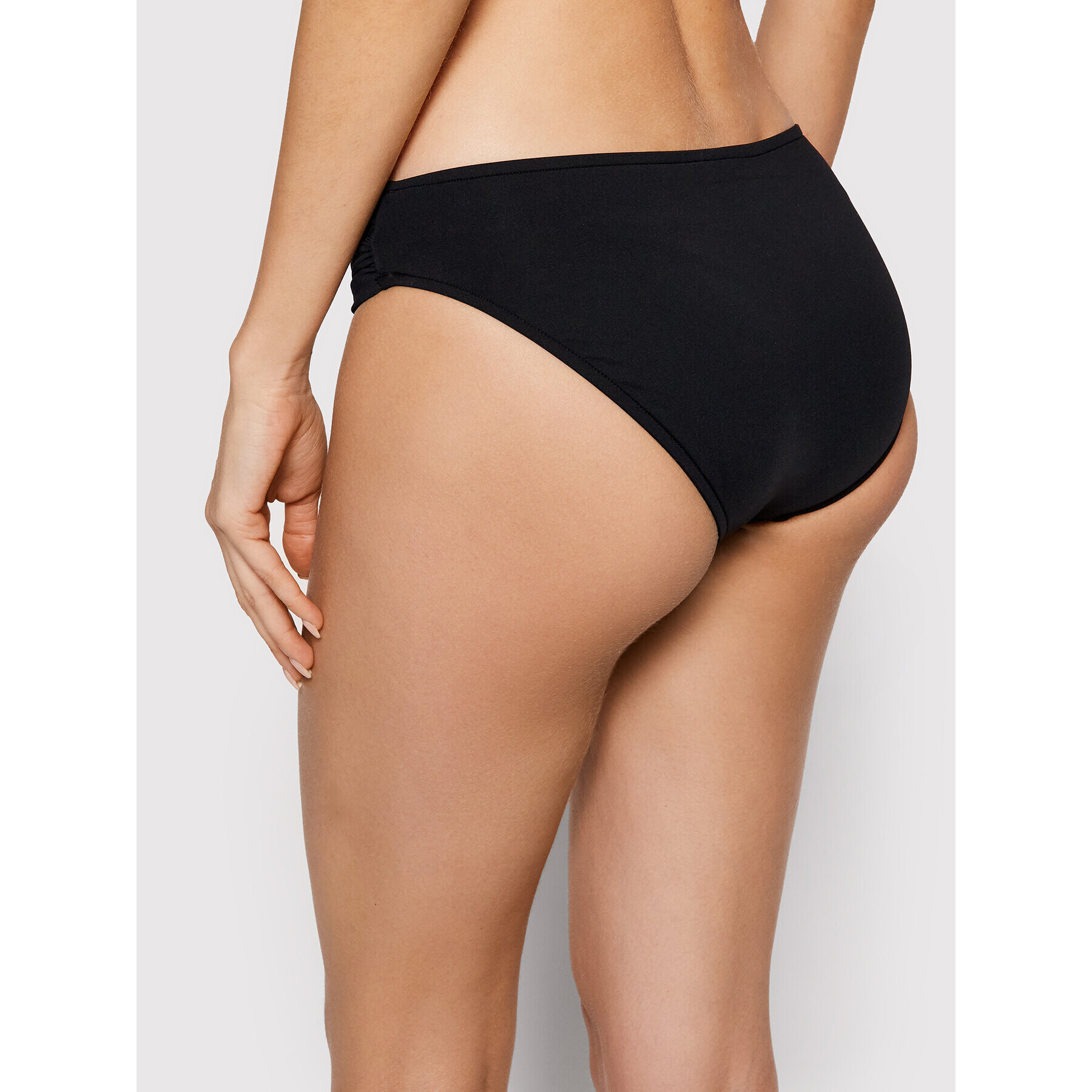 Seafolly Долнище на бански Twist Band 44320-942 Черен - Pepit.bg