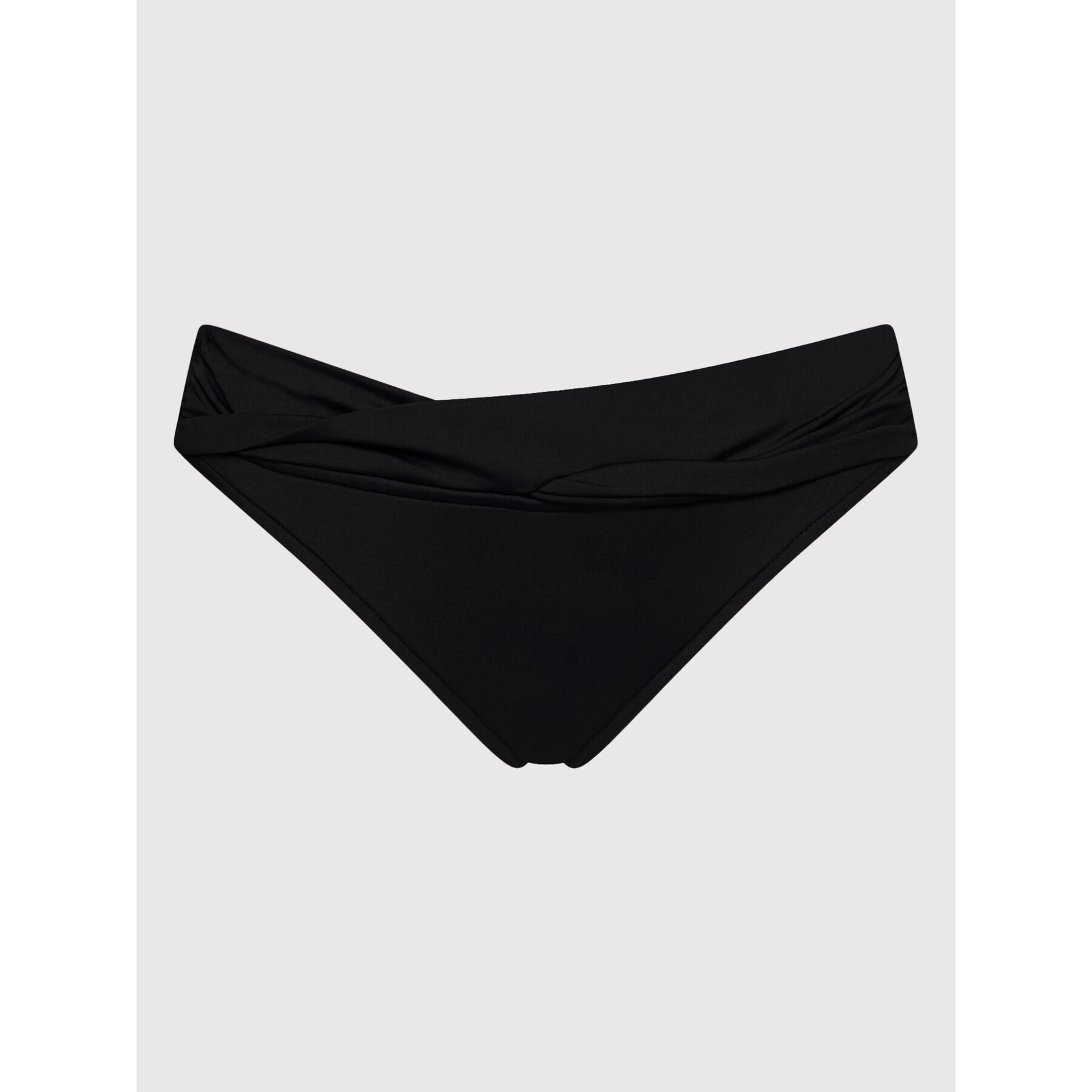 Seafolly Долнище на бански Twist Band 44320-942 Черен - Pepit.bg