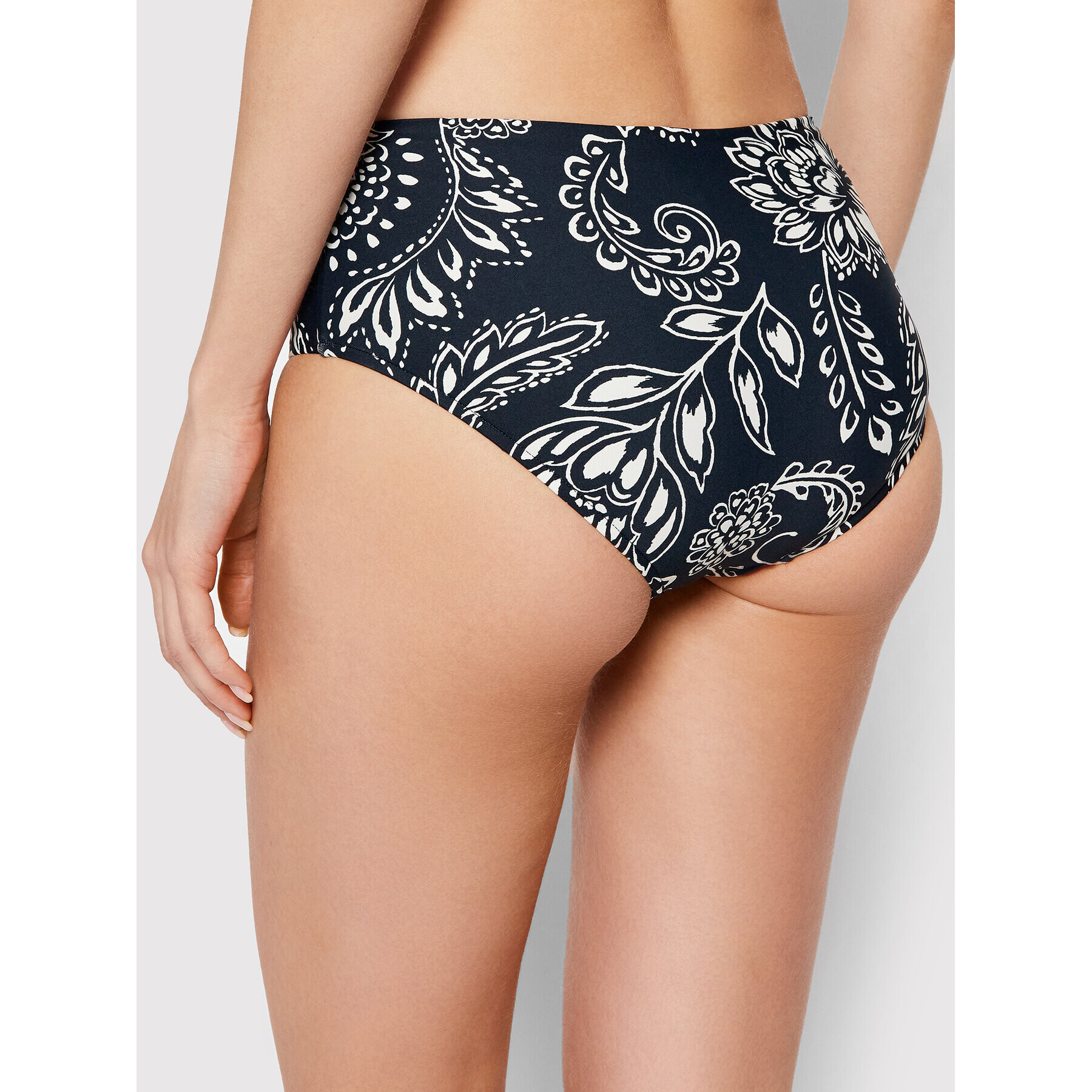Seafolly Долнище на бански Wide Side Retro 40586-933 Тъмносин - Pepit.bg