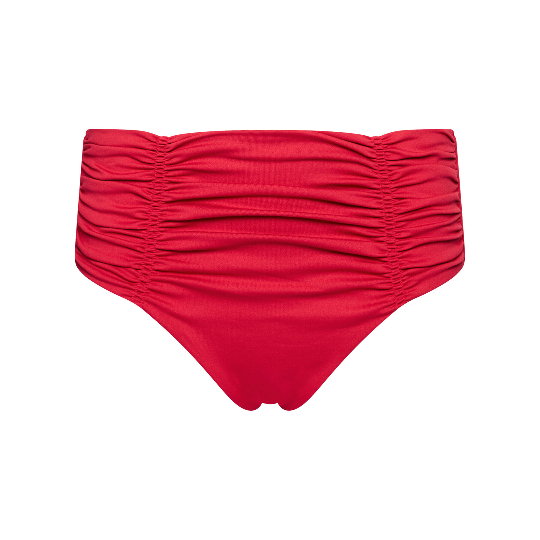Seafolly Долнище на бански Gathered Front Retro 40343-065 Червен - Pepit.bg