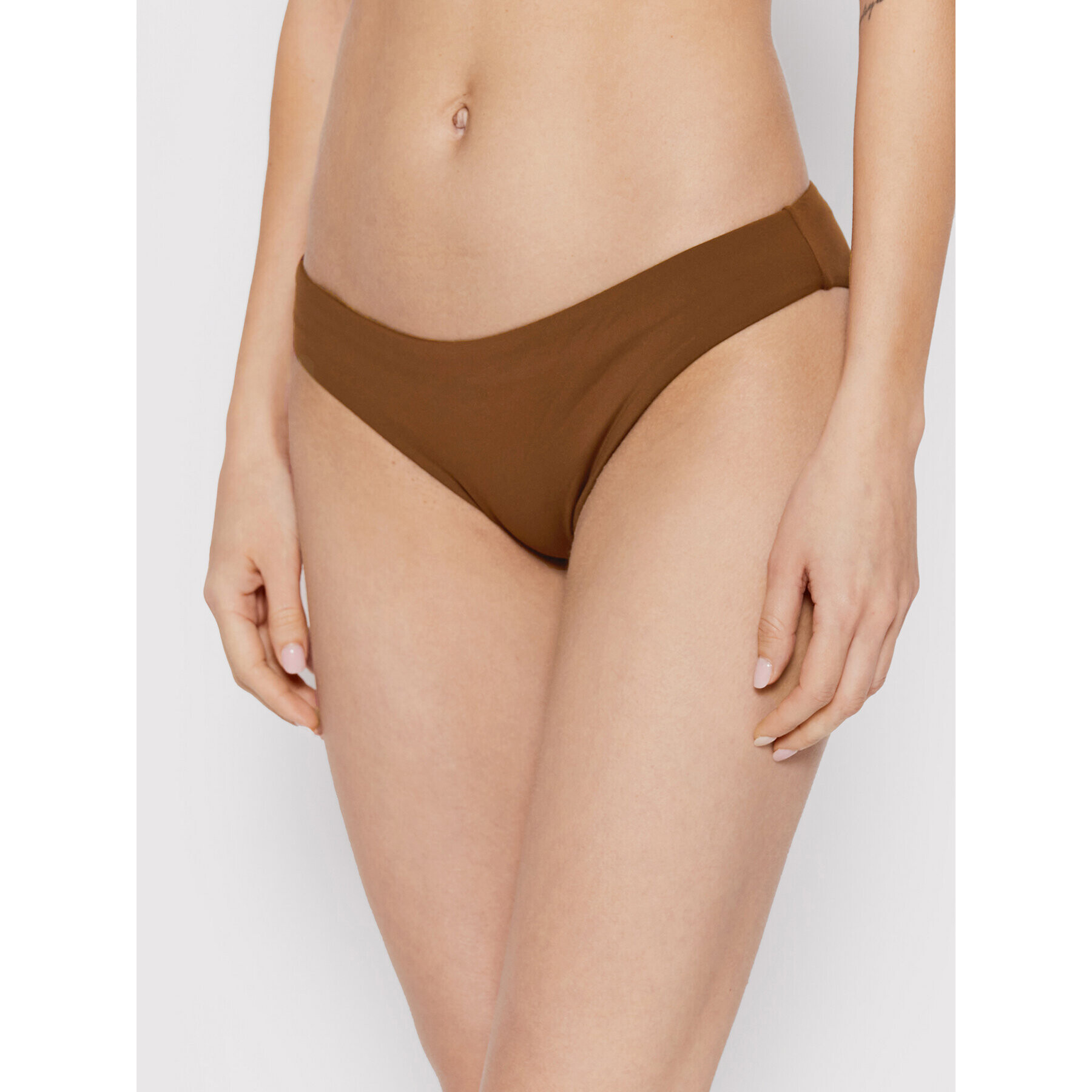 Seafolly Долнище на бански S.Collective 40473-942 Кафяв - Pepit.bg