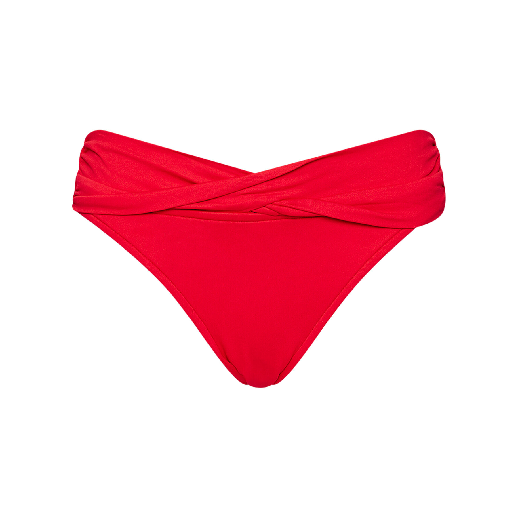 Seafolly Долнище на бански Twist Band S4320-065 Червен - Pepit.bg