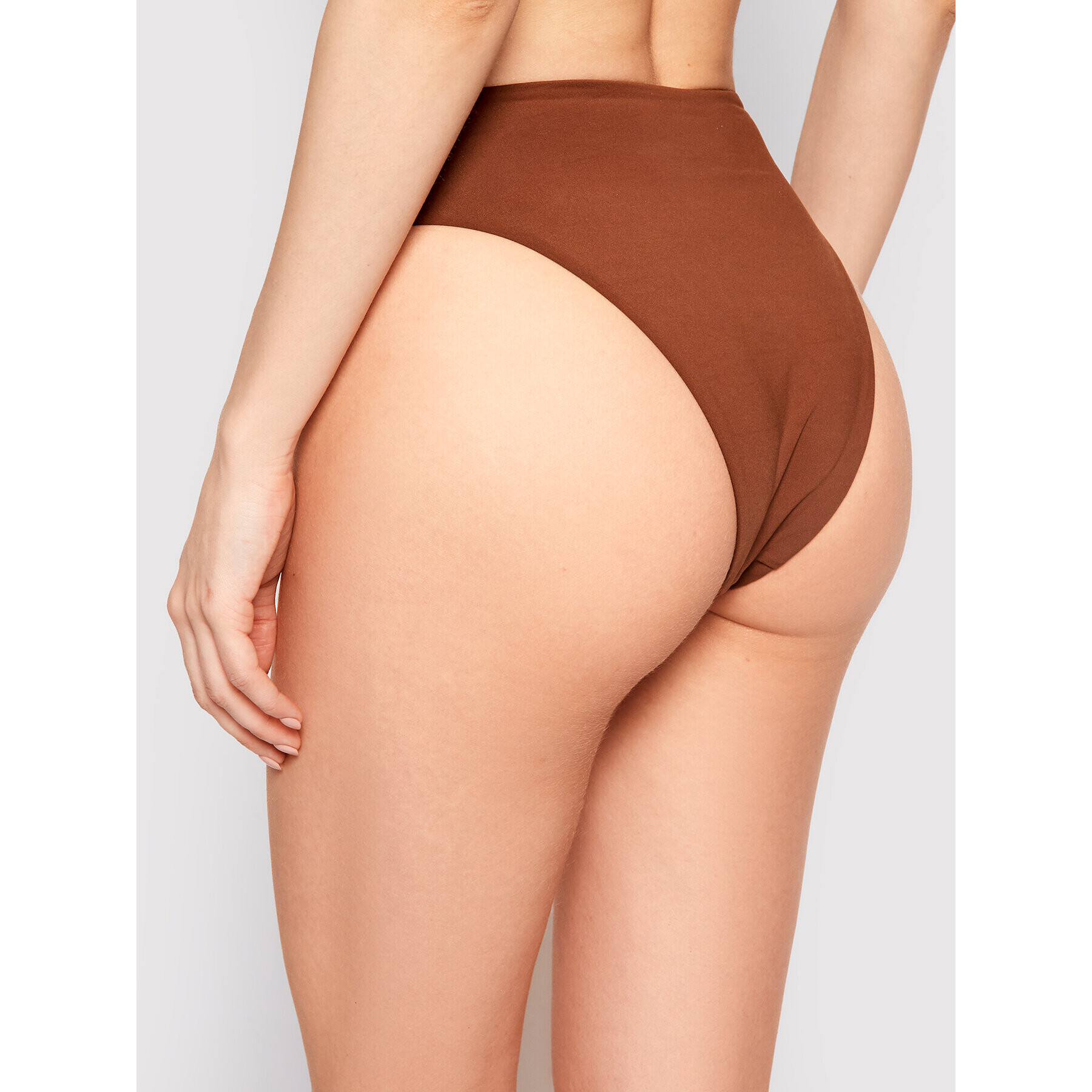 Seafolly Долнище на бански Wide Side 40629-058 Кафяв - Pepit.bg