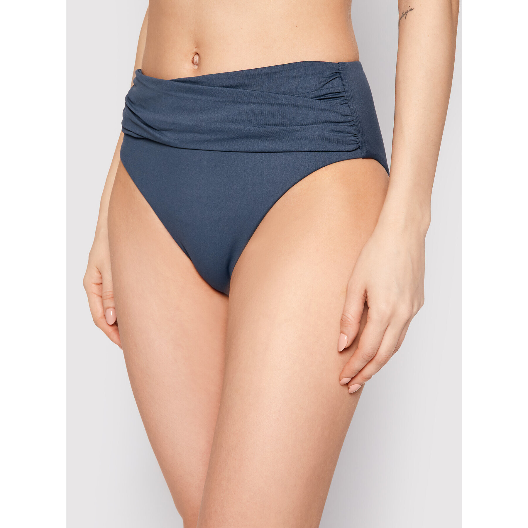 Seafolly Долнище на бански Wrap Front 40643-065 Сив - Pepit.bg