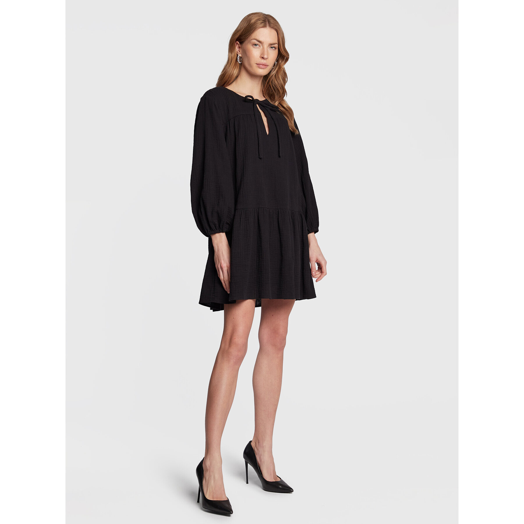 Seafolly Ежедневна рокля 54870-CU Черен Regular Fit - Pepit.bg