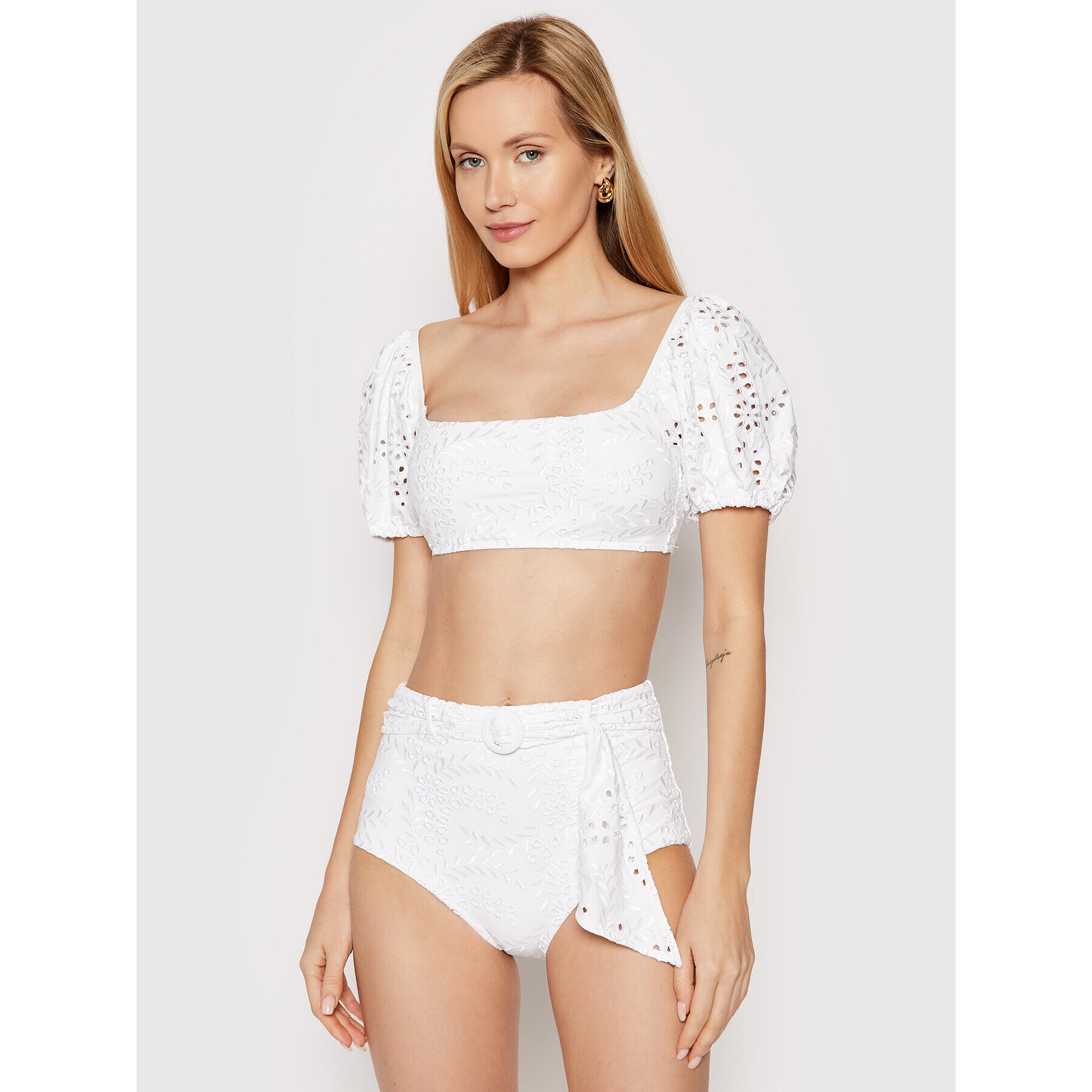 Seafolly Горнище на бански Costa Bella 31361-922 Бял - Pepit.bg