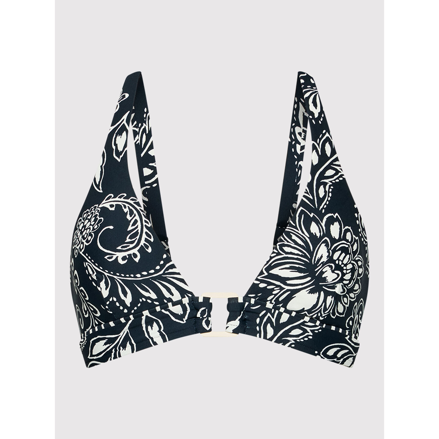 Seafolly Горнище на бански Folklore Longline 31268-933 Тъмносин - Pepit.bg