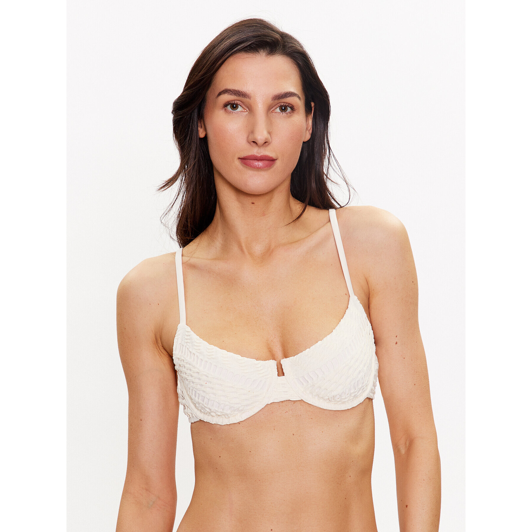 Seafolly Горнище на бански Marrakesh 31418-911 Екрю - Pepit.bg
