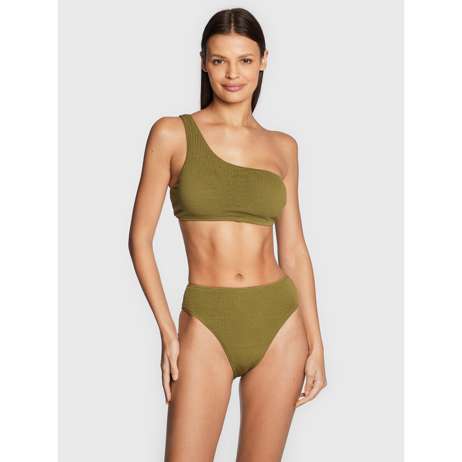 Seafolly Горнище на бански SeaDive 31018-861 Зелен - Pepit.bg