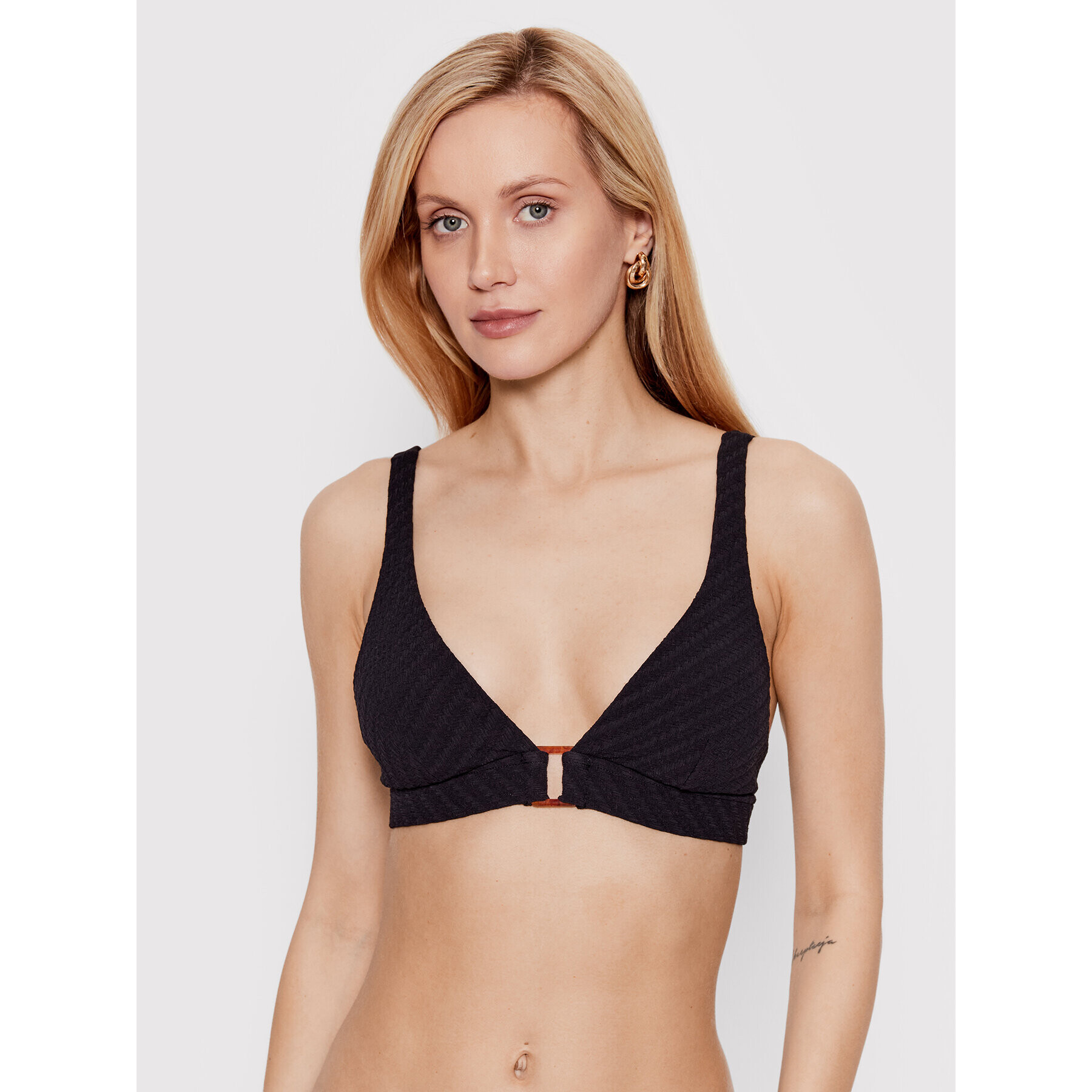 Seafolly Горнище на бански Willow 31268-924 Черен - Pepit.bg