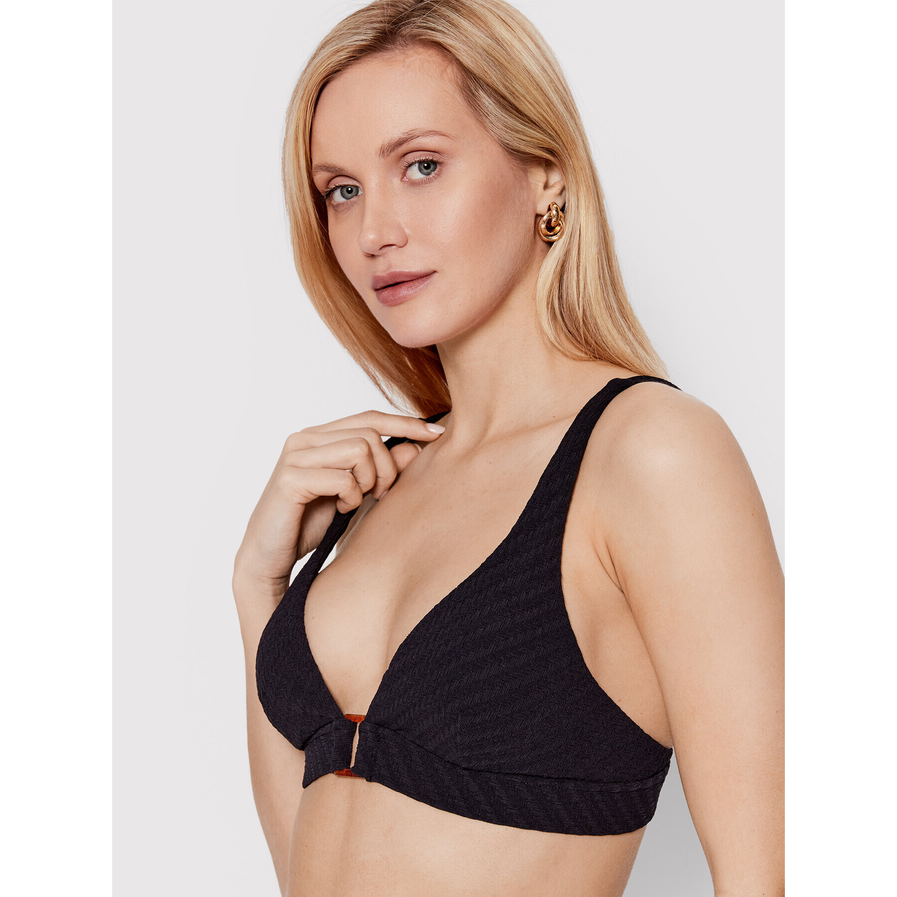 Seafolly Горнище на бански Willow 31268-924 Черен - Pepit.bg