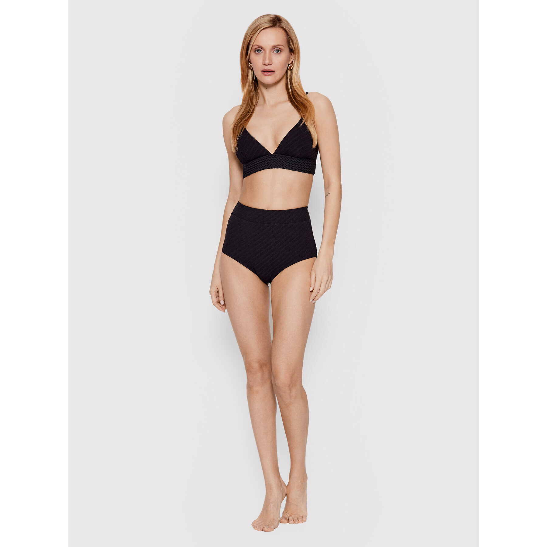 Seafolly Горнище на бански Willow 31326-924 Черен - Pepit.bg