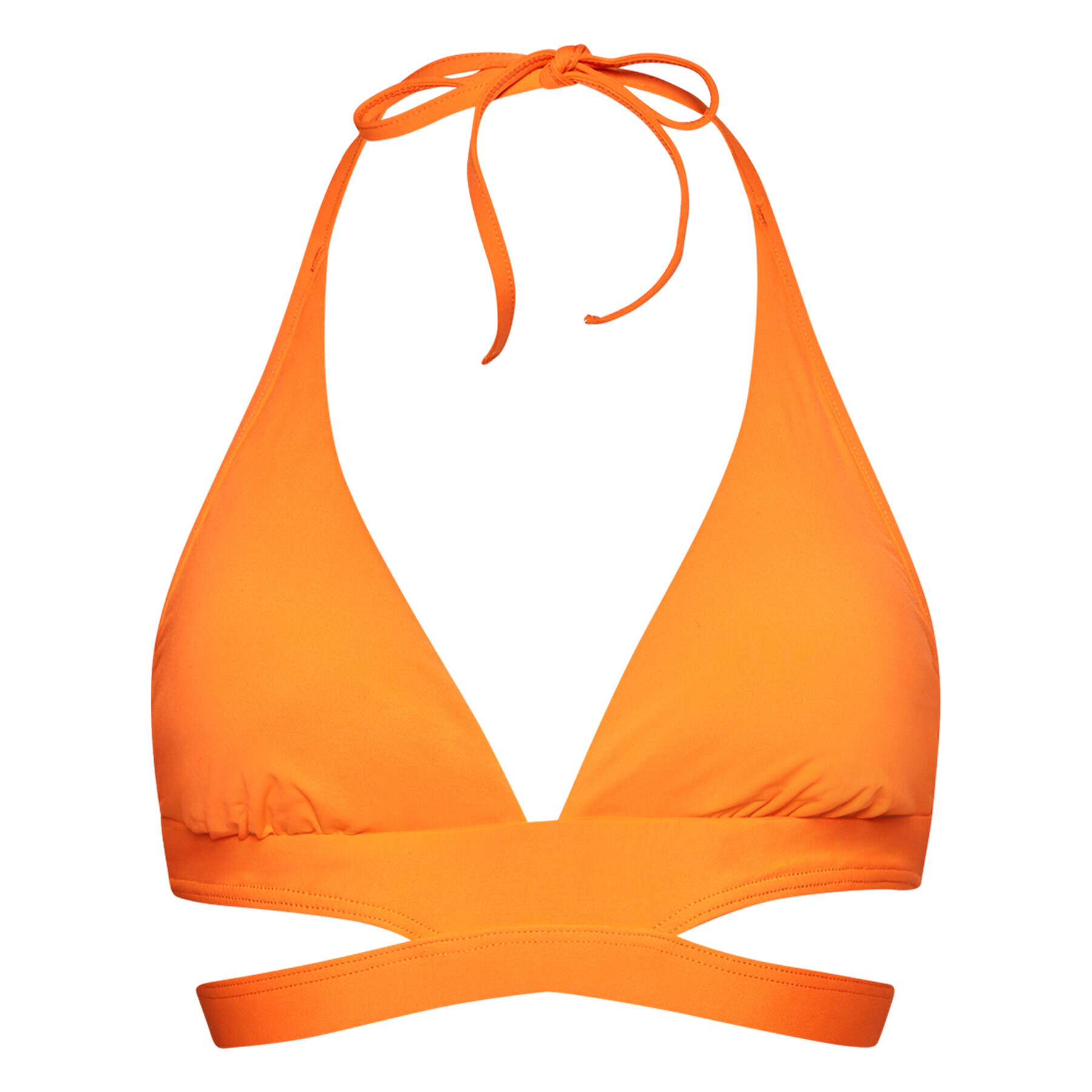 Seafolly Горнище на бански Active Halter 30645-058 Оранжев - Pepit.bg