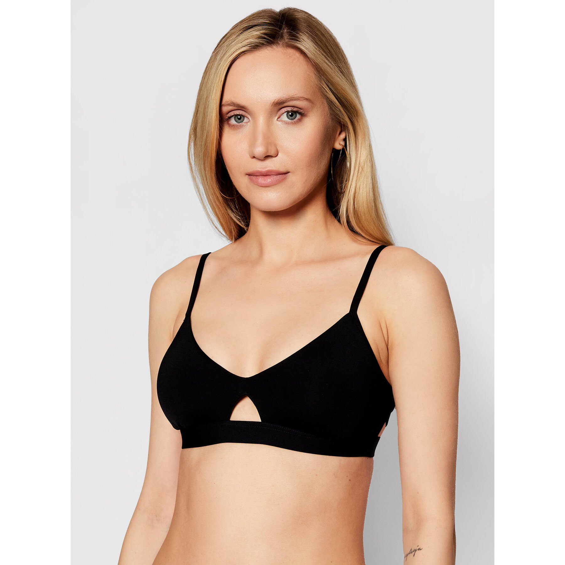 Seafolly Горнище на бански Active Hybrid 30580-058 Черен - Pepit.bg