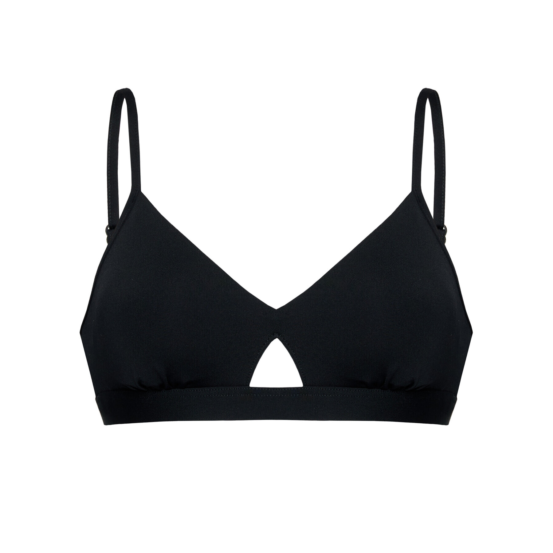 Seafolly Горнище на бански Active Hybrid 30580-058 Черен - Pepit.bg