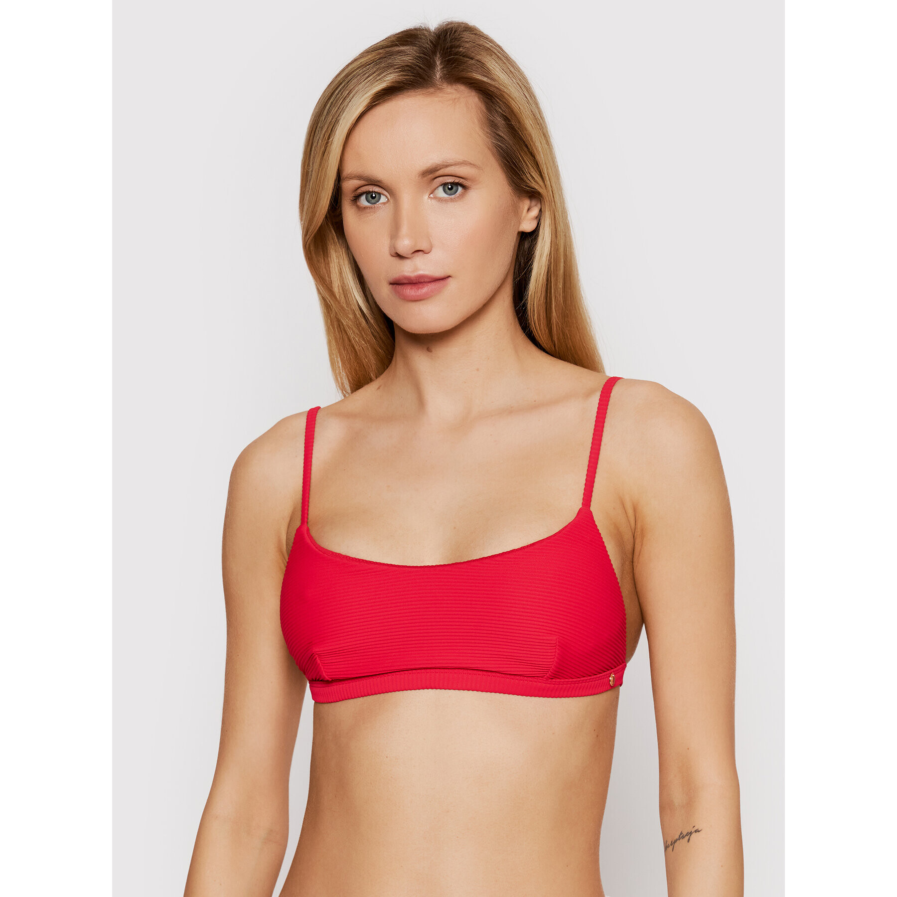 Seafolly Горнище на бански Essentials 31232-640 Червен - Pepit.bg