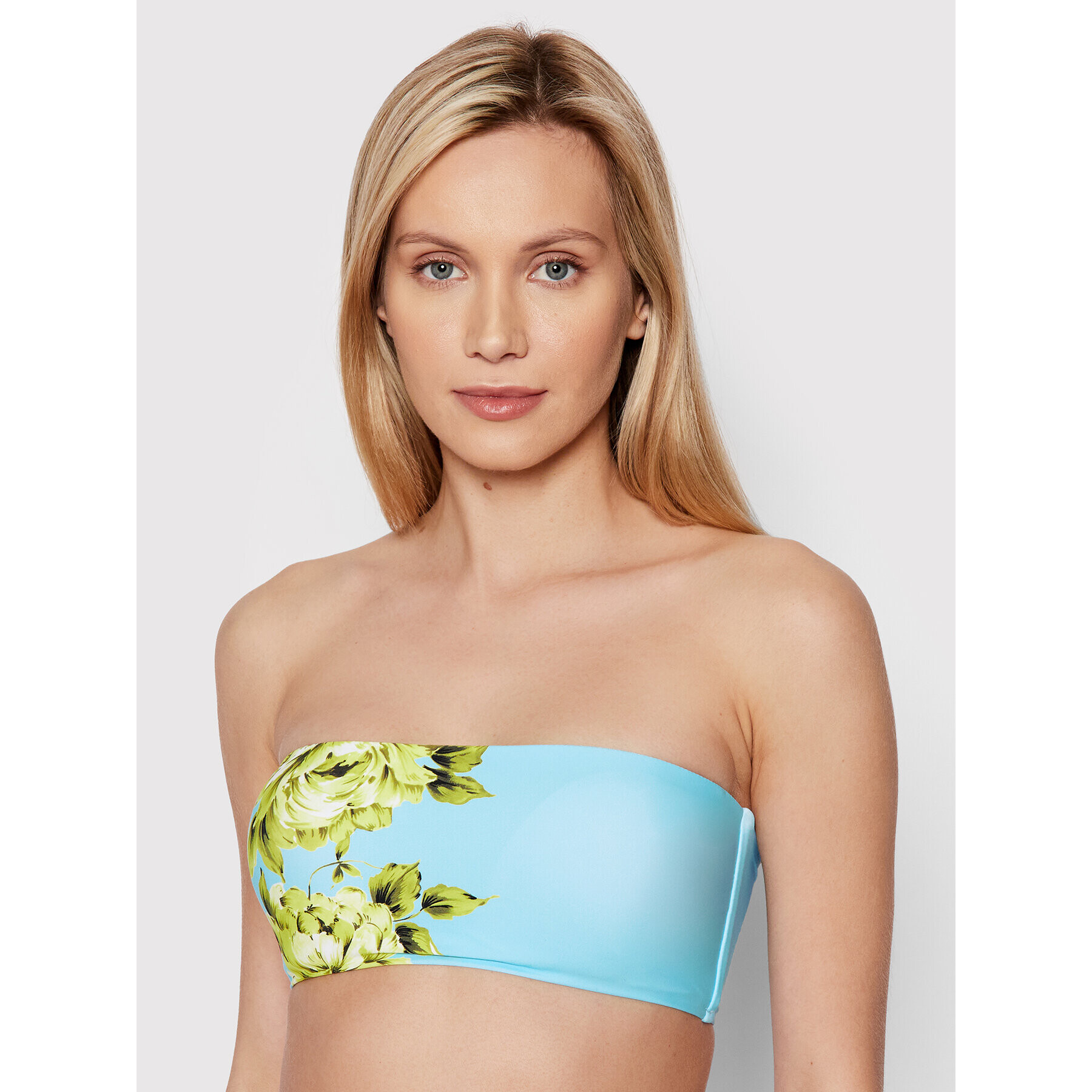 Seafolly Горнище на бански Full Bloom 31319-932 Син - Pepit.bg