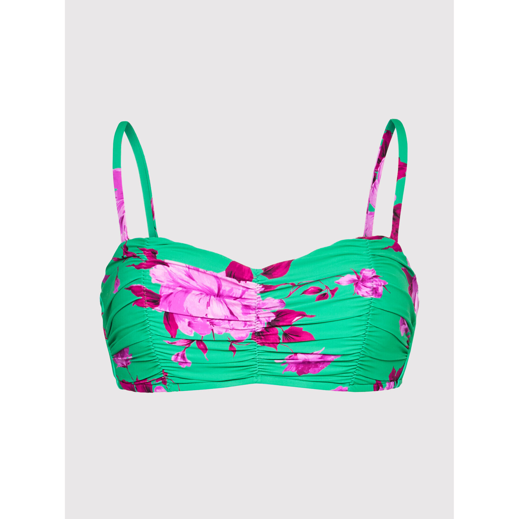 Seafolly Горнище на бански Full Bloom 31372-932 Зелен - Pepit.bg