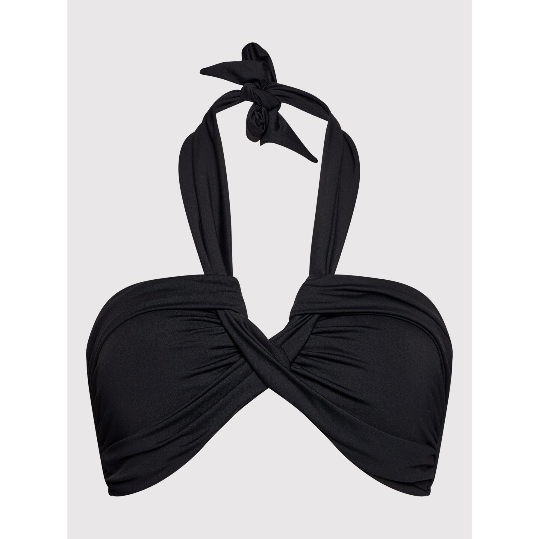 Seafolly Горнище на бански Halter 33816-942 Черен - Pepit.bg