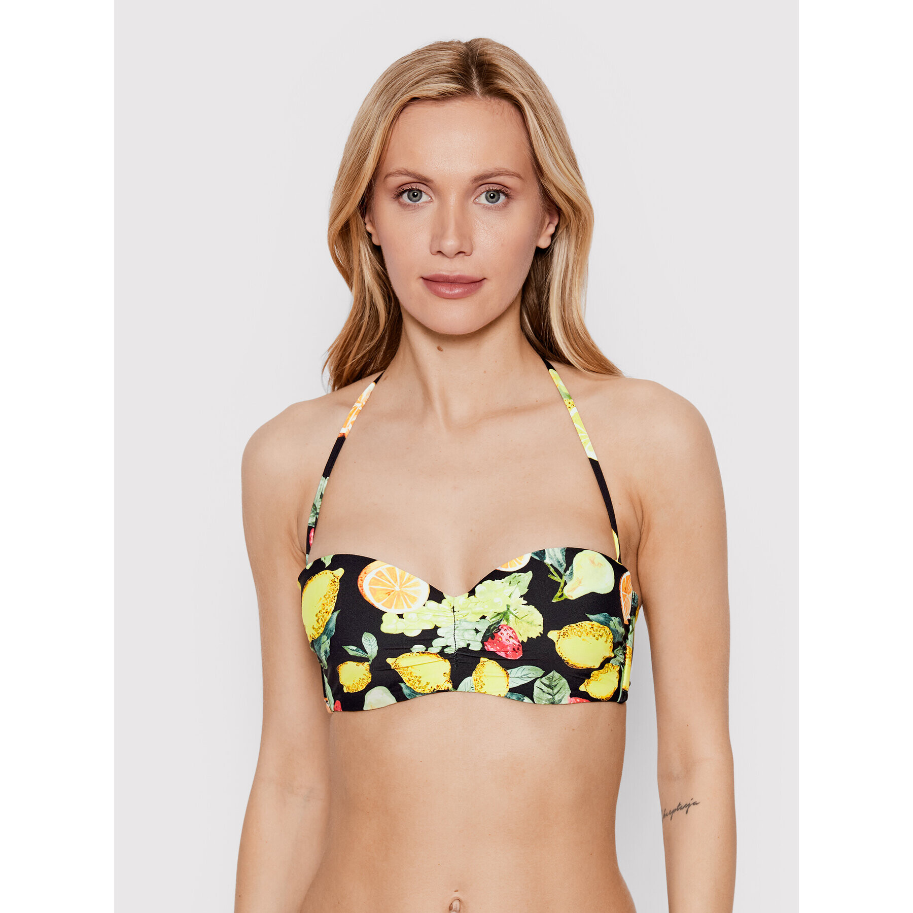Seafolly Горнище на бански Lemoncello 30574-945 Черен - Pepit.bg