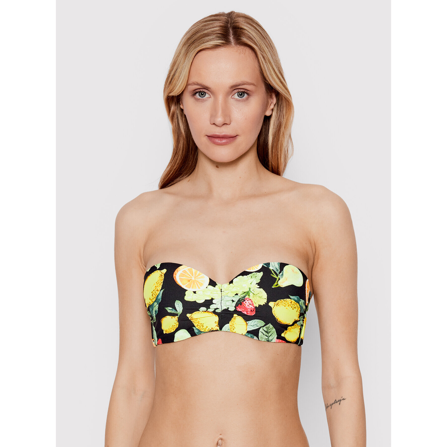 Seafolly Горнище на бански Lemoncello 30574-945 Черен - Pepit.bg
