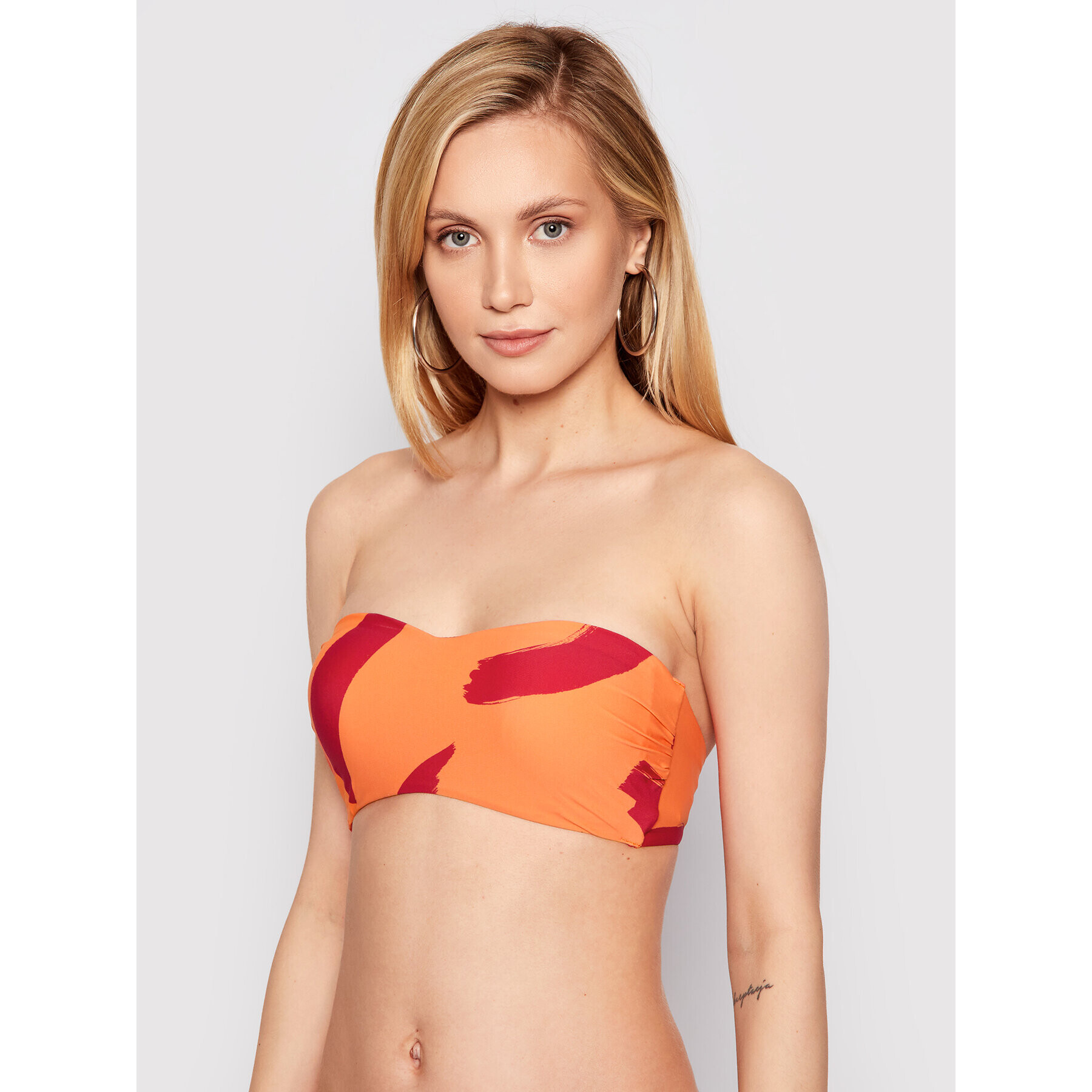 Seafolly Горнище на бански NewWave 30877 Оранжев - Pepit.bg