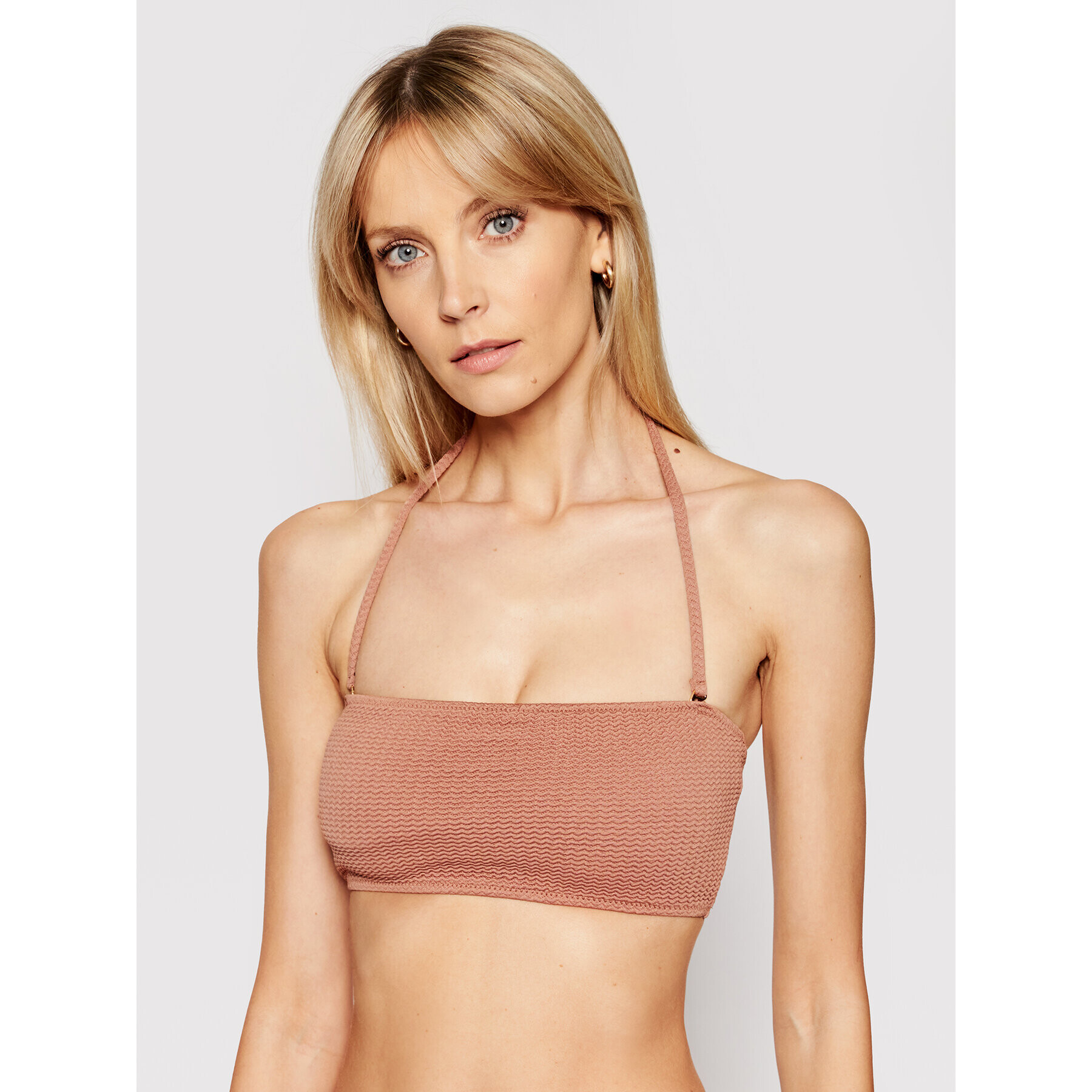 Seafolly Горнище на бански SeaDive 31034-861 Кафяв - Pepit.bg