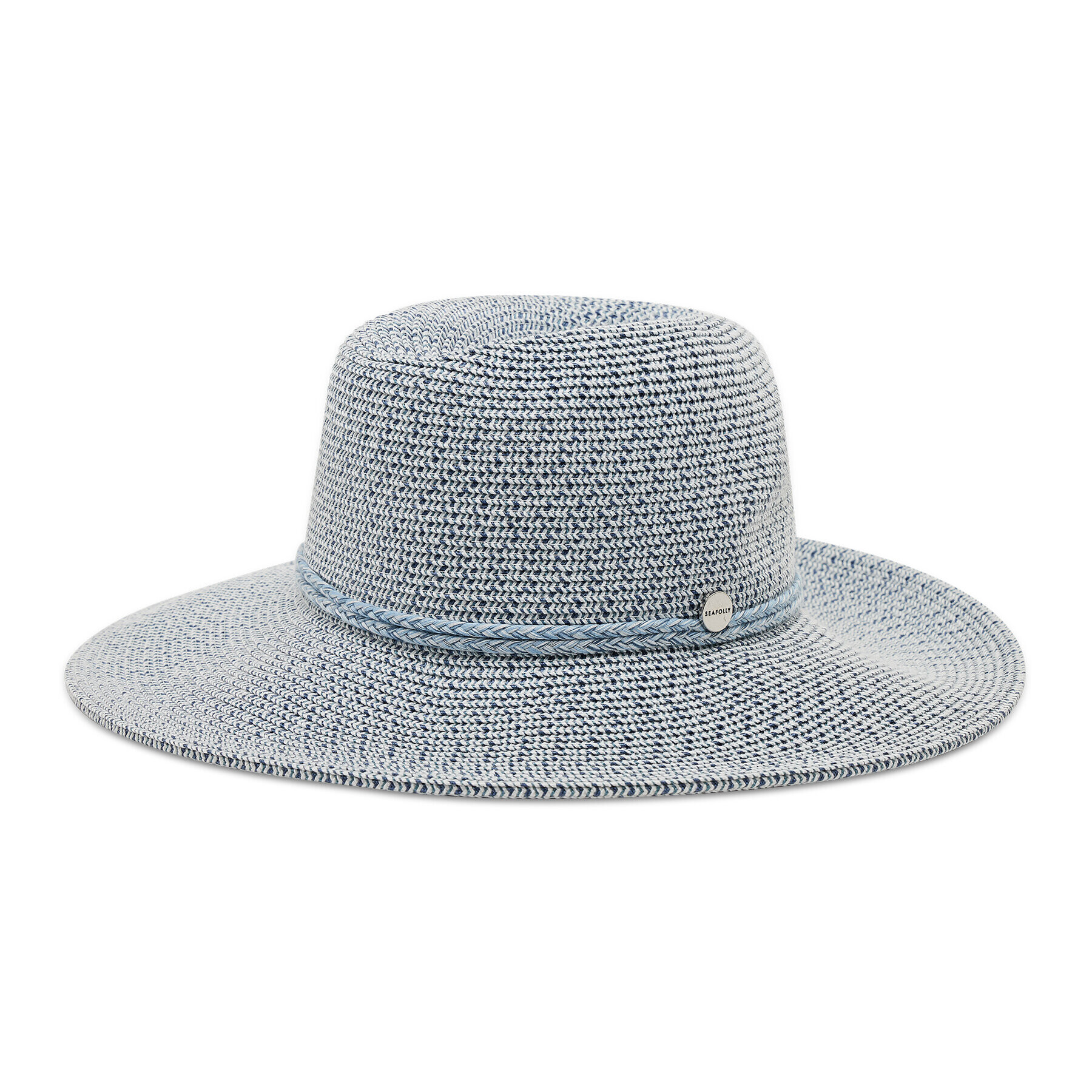 Seafolly Капела Shady Lady Collapsible Fedora 71299-HT Син - Pepit.bg