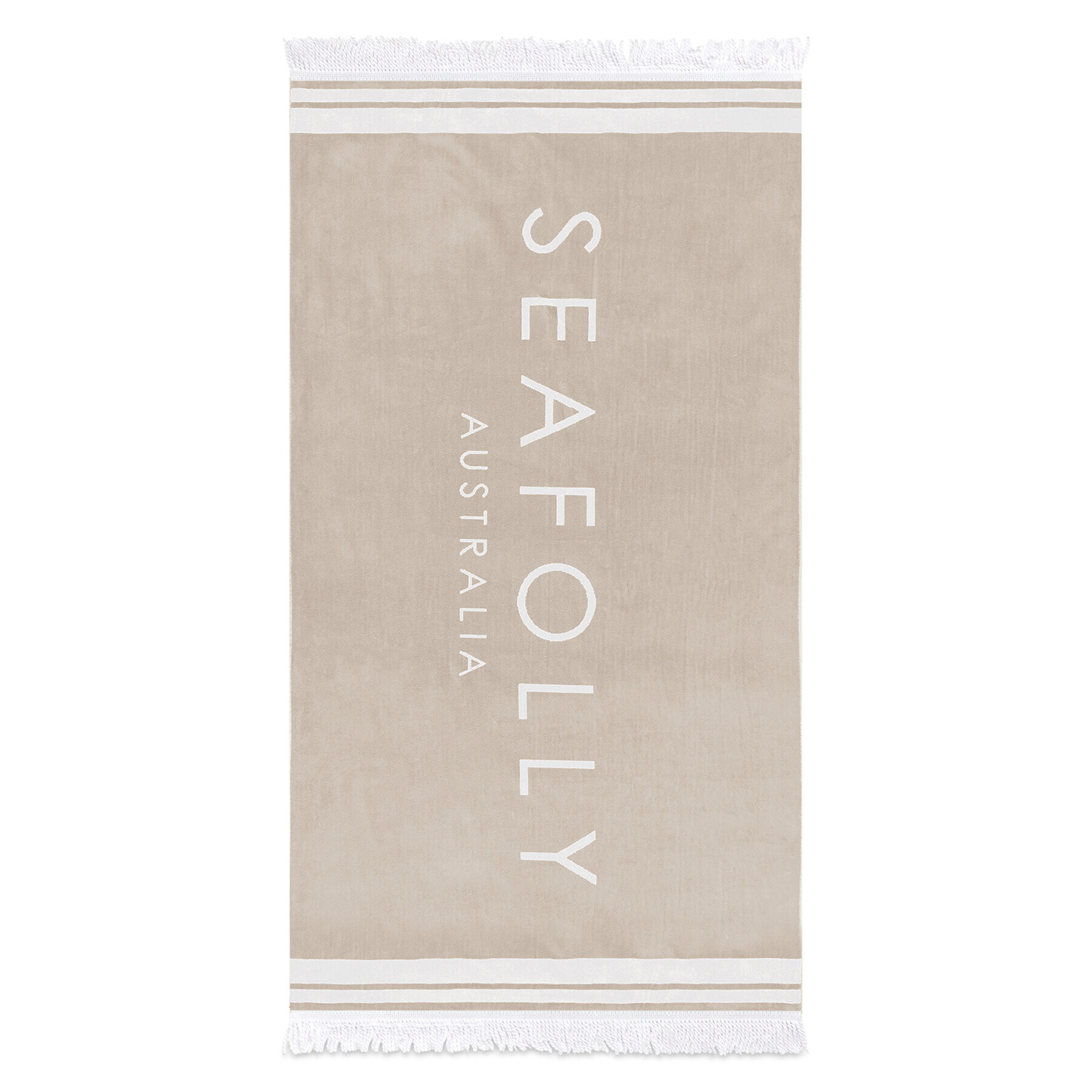 Seafolly Кърпа FringeBenefits 71733-TL Бежов - Pepit.bg