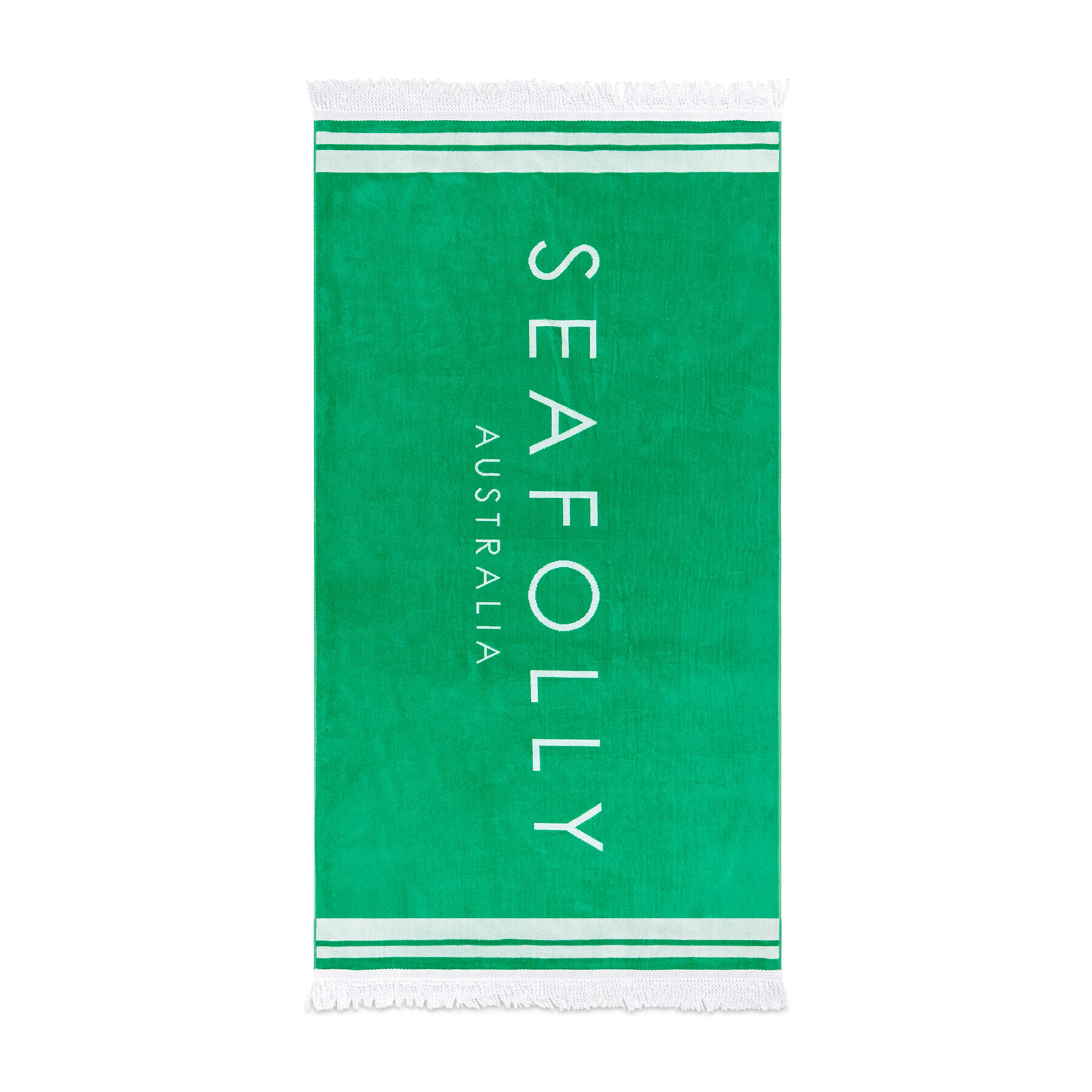 Seafolly Кърпа FringeBenefits 71733-TL Зелен - Pepit.bg