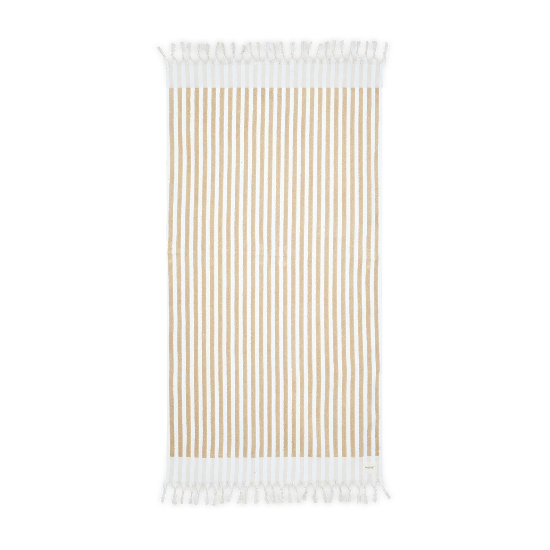 Seafolly Кърпа Marina Stripe 71761-TL Бежов - Pepit.bg