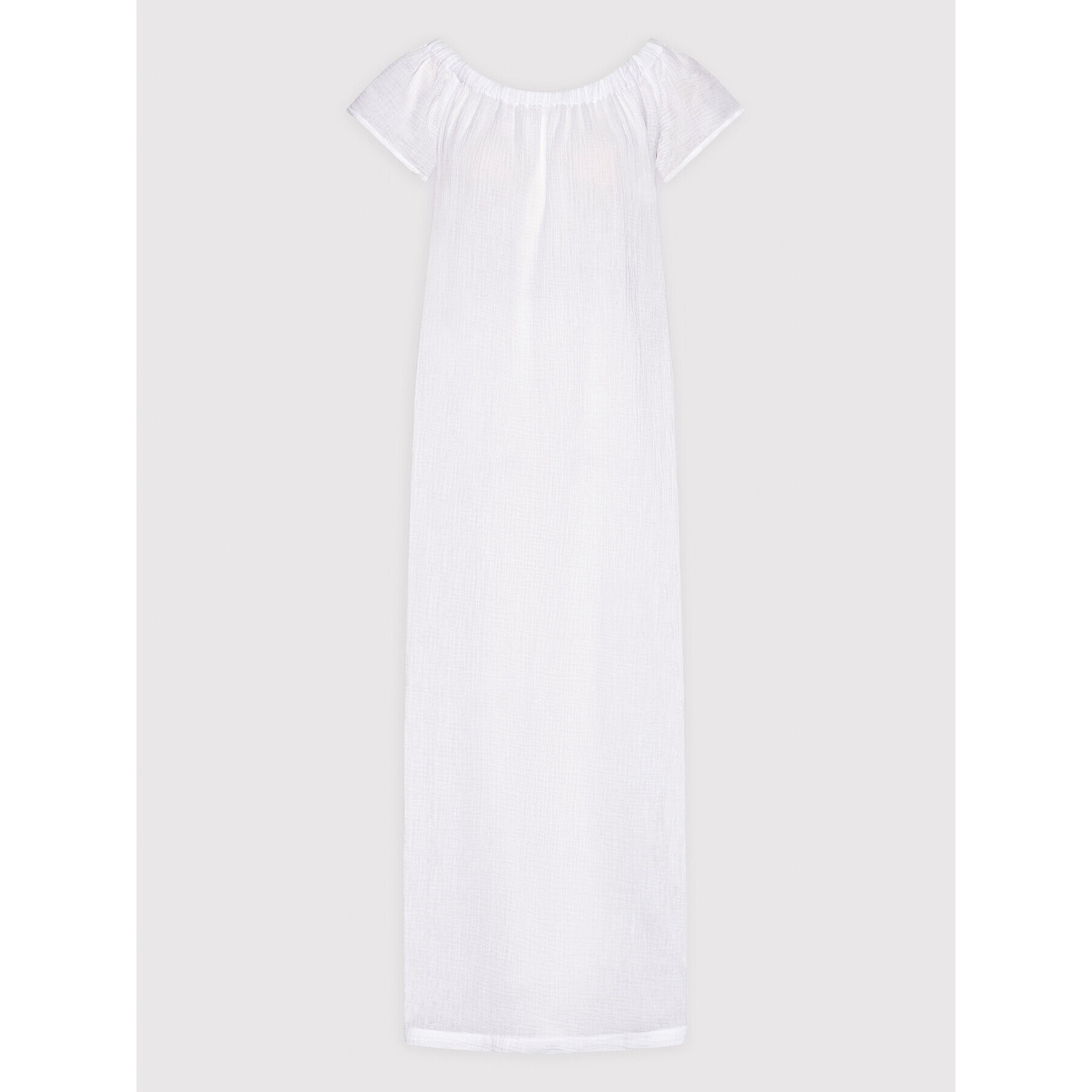 Seafolly Лятна рокля Double Cloth 54252-DR Бял Relaxed Fit - Pepit.bg