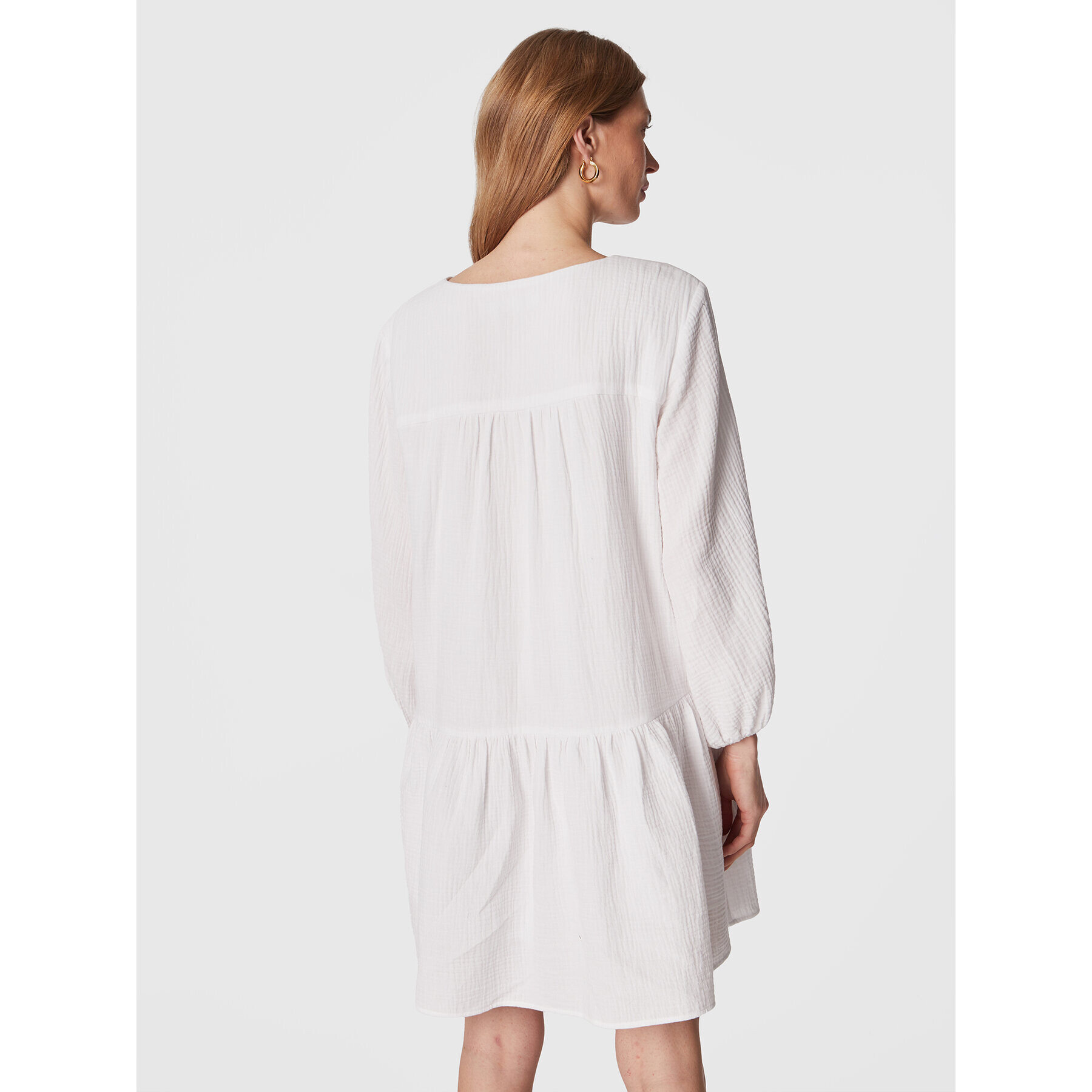 Seafolly Лятна рокля Fallow 54870-CU Бял Relaxed Fit - Pepit.bg