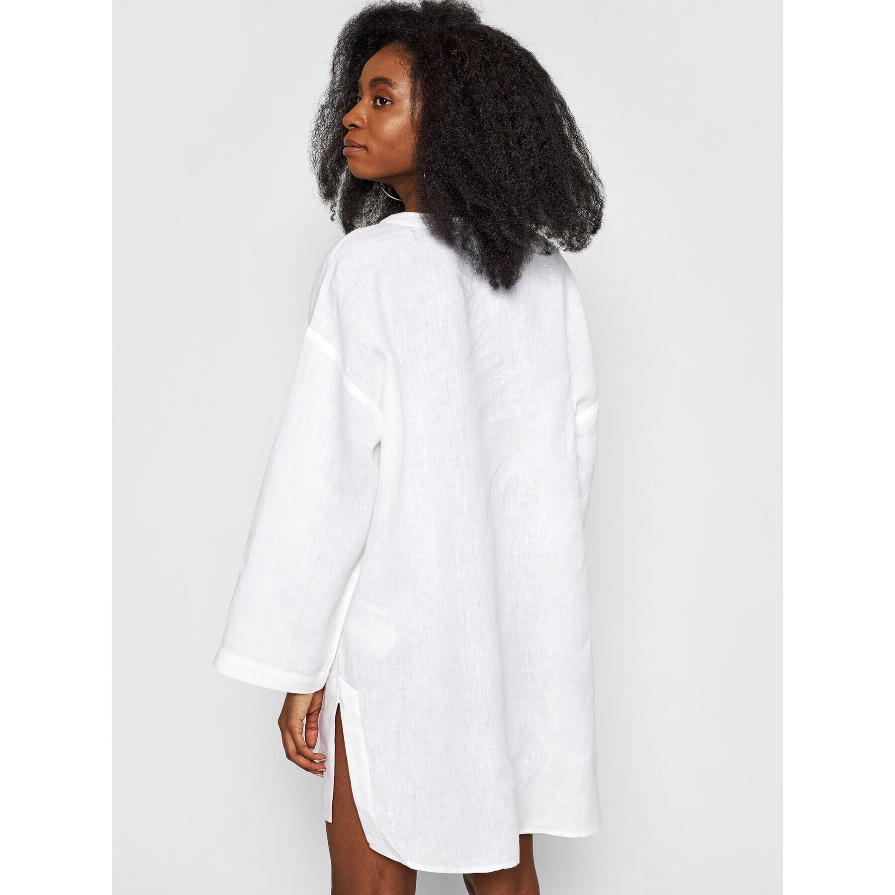 Seafolly Лятна рокля Harbour 54352-CU Бял Relaxed Fit - Pepit.bg