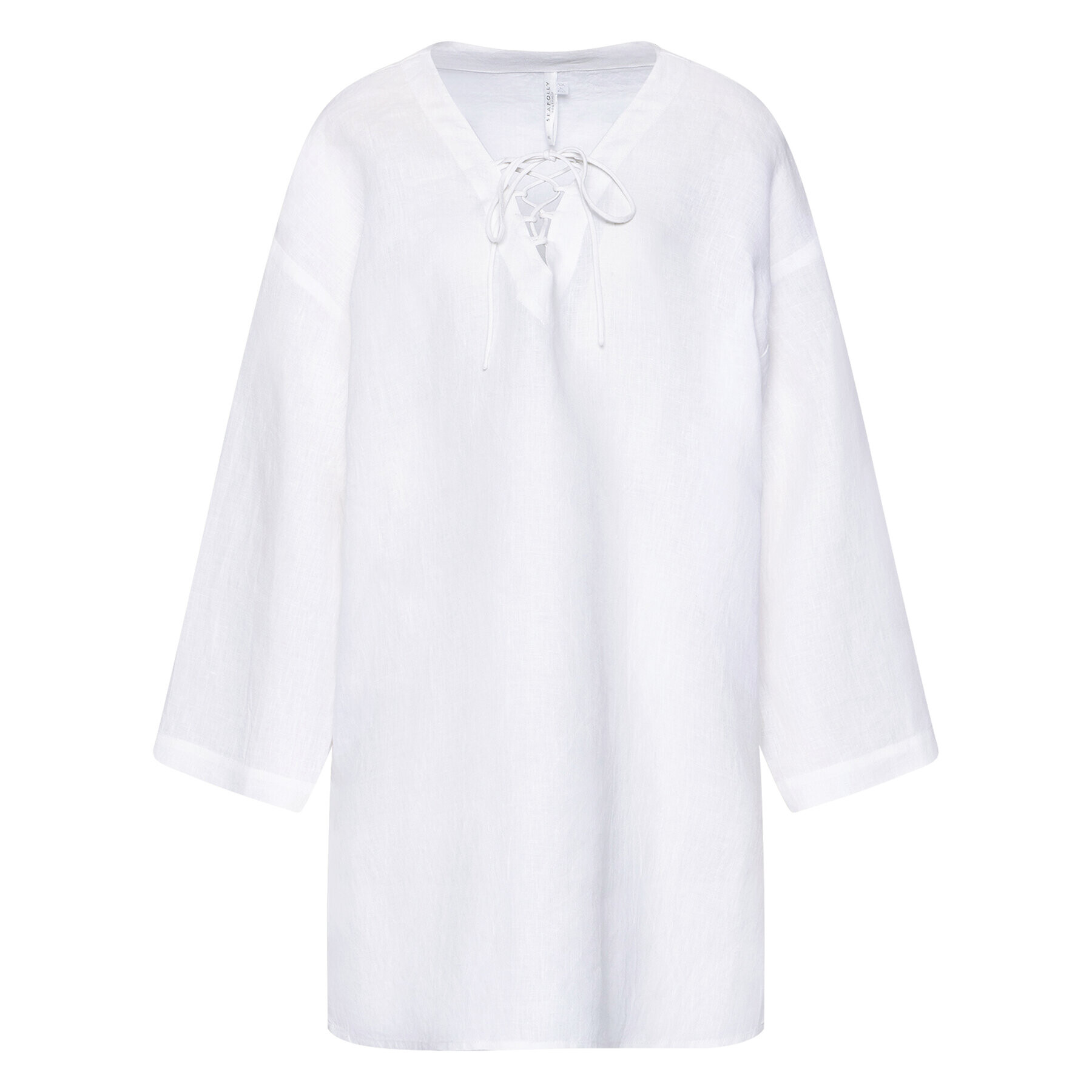 Seafolly Лятна рокля Harbour 54352-CU Бял Relaxed Fit - Pepit.bg