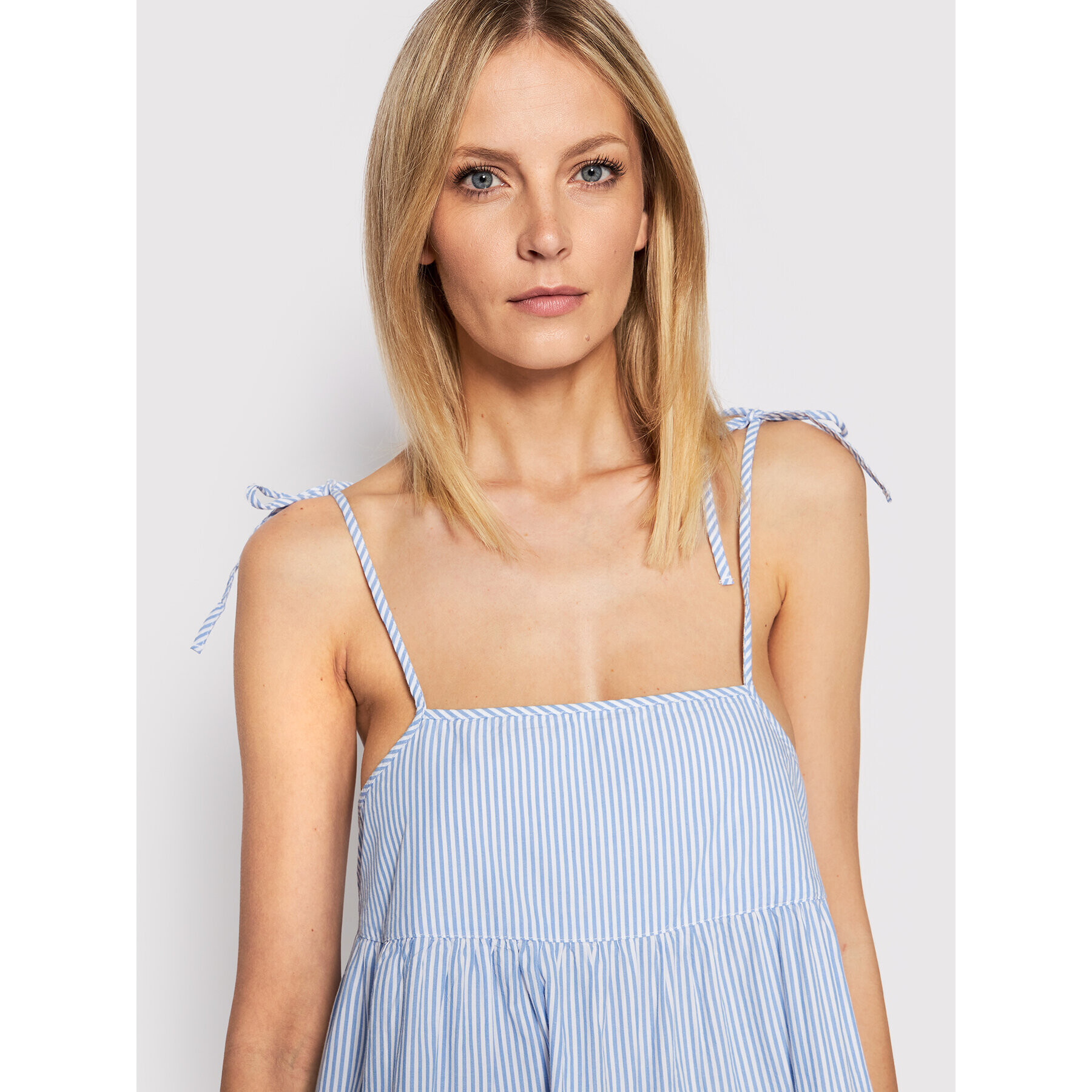 Seafolly Лятна рокля Henley 54705-DR Син Relaxed Fit - Pepit.bg