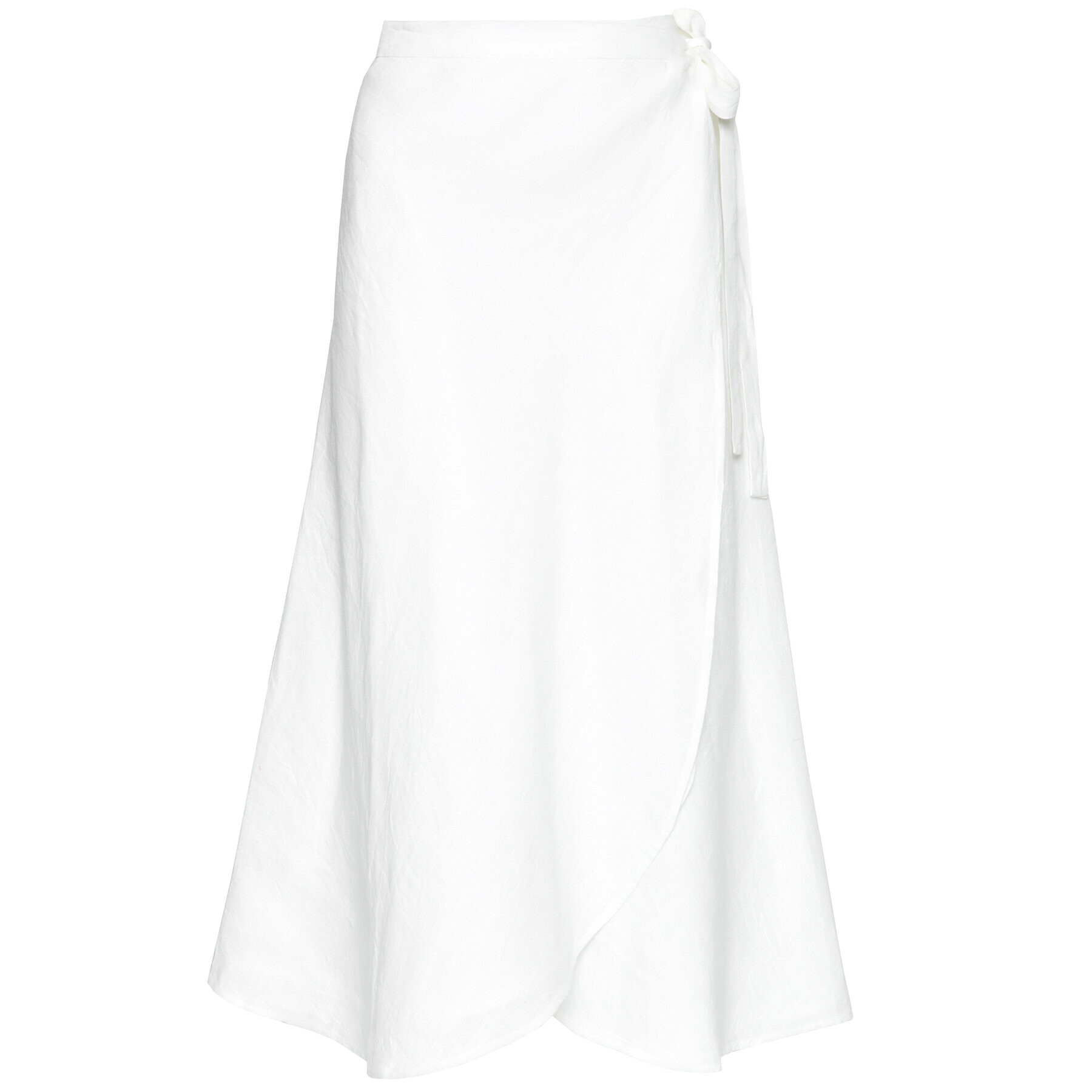 Seafolly Миди пола Essential Bias Wrap 54213-SK Бял Regular Fit - Pepit.bg