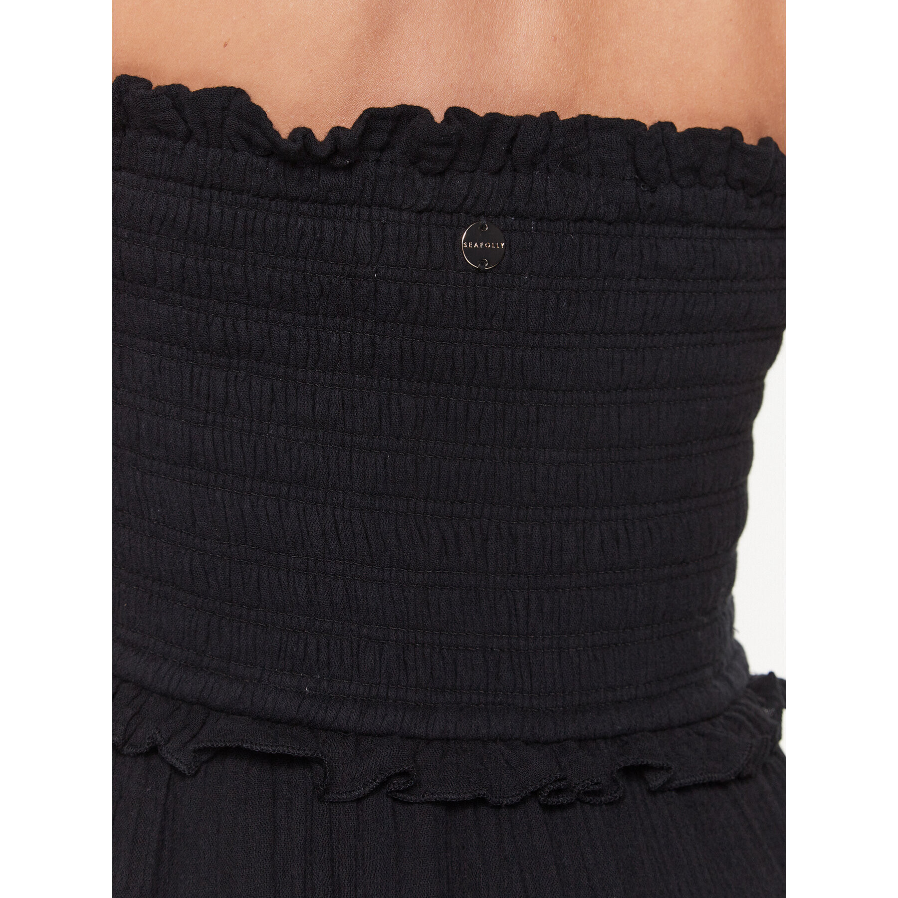 Seafolly Плажна рокля 54880-DR Черен - Pepit.bg