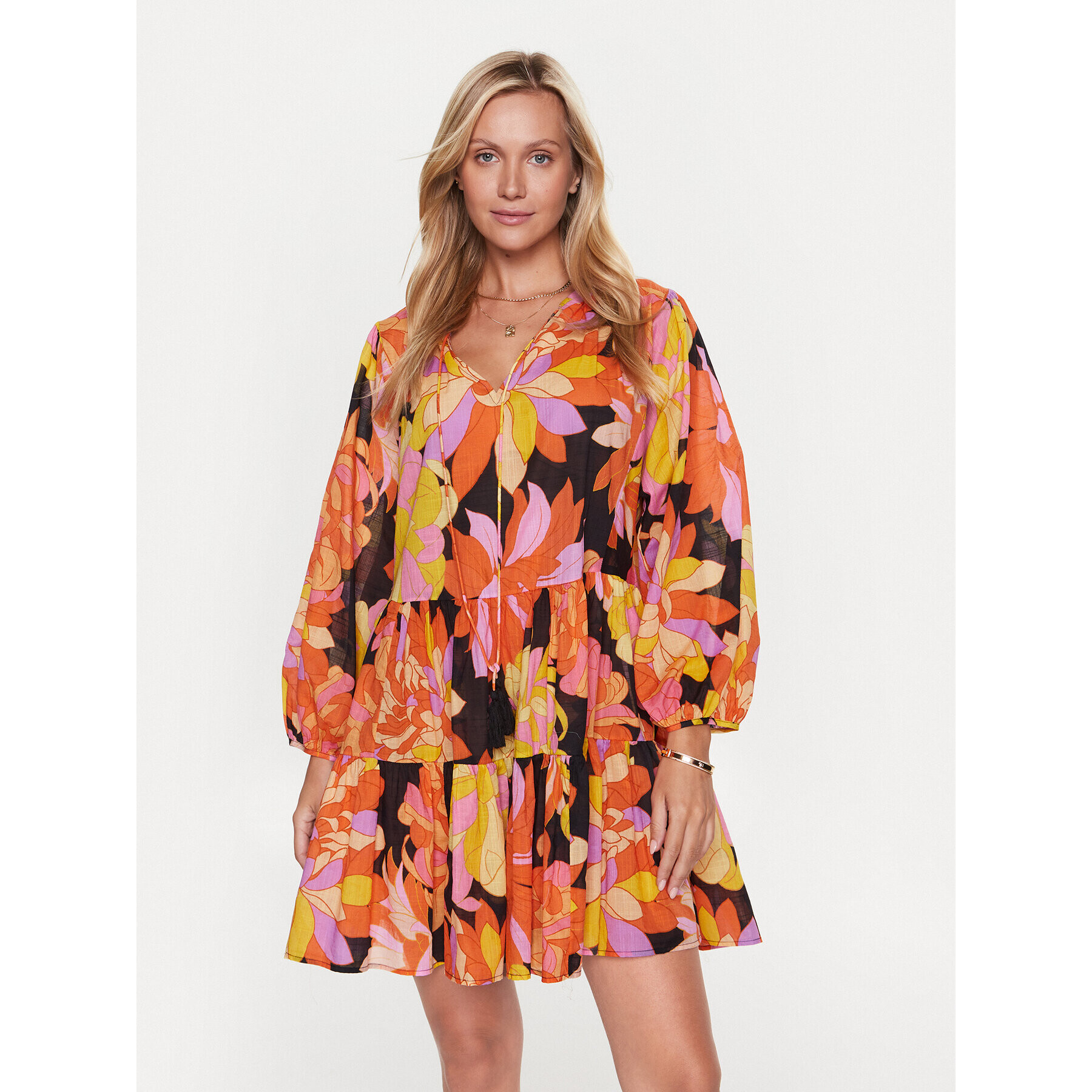Seafolly Плажна рокля 54913-DR Черен - Pepit.bg