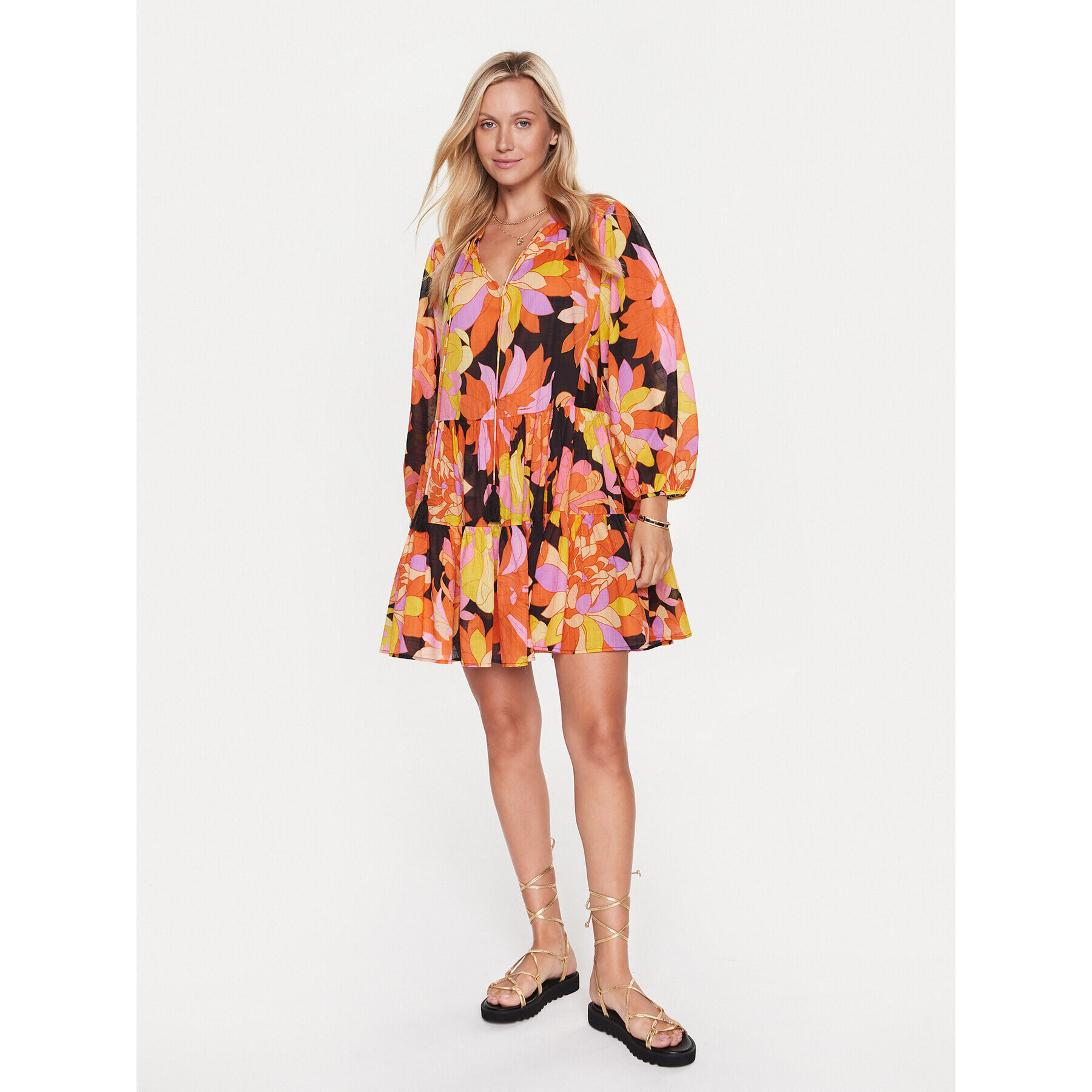 Seafolly Плажна рокля 54913-DR Черен - Pepit.bg